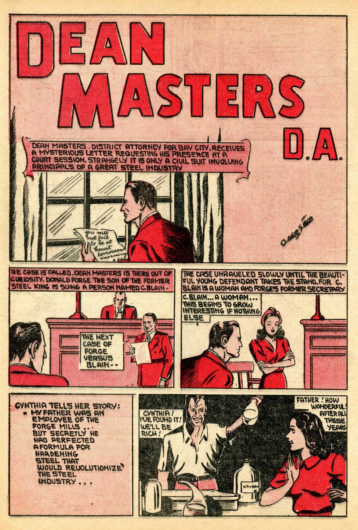 Read online Keen Detective Funnies comic -  Issue #23 - 26