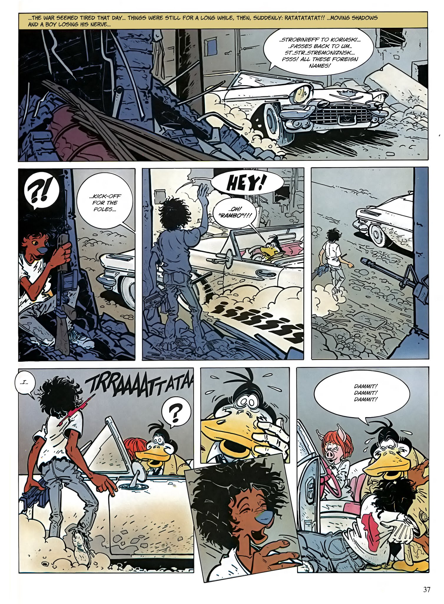 Read online Une enquête de l'inspecteur Canardo comic -  Issue #6 - 36