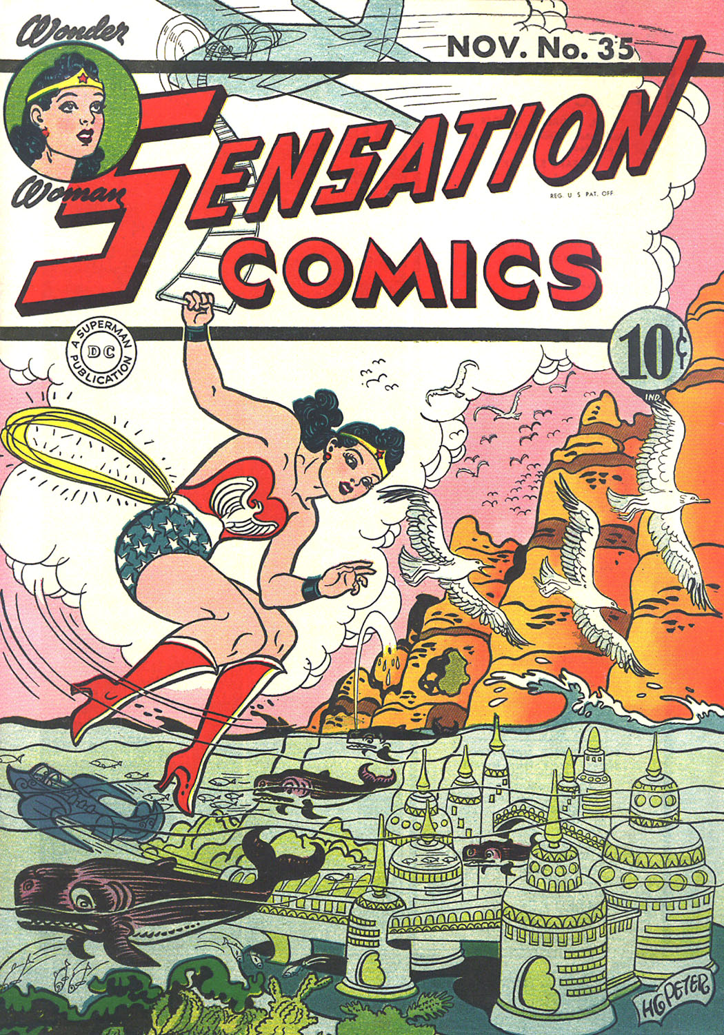 Read online Sensation (Mystery) Comics comic -  Issue #35 - 1