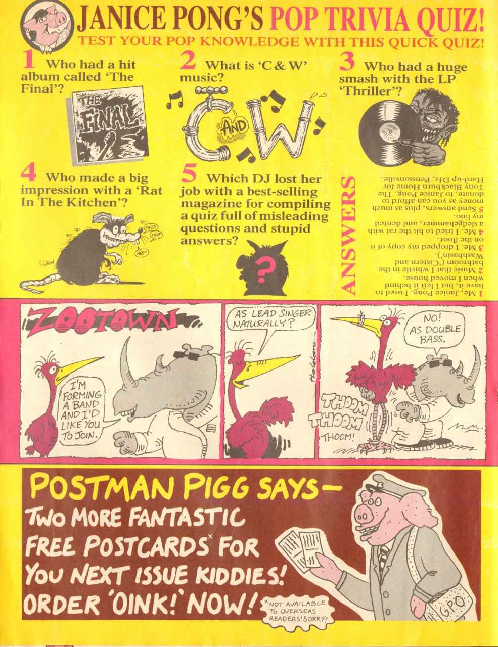 Read online Oink! comic -  Issue #29 - 10