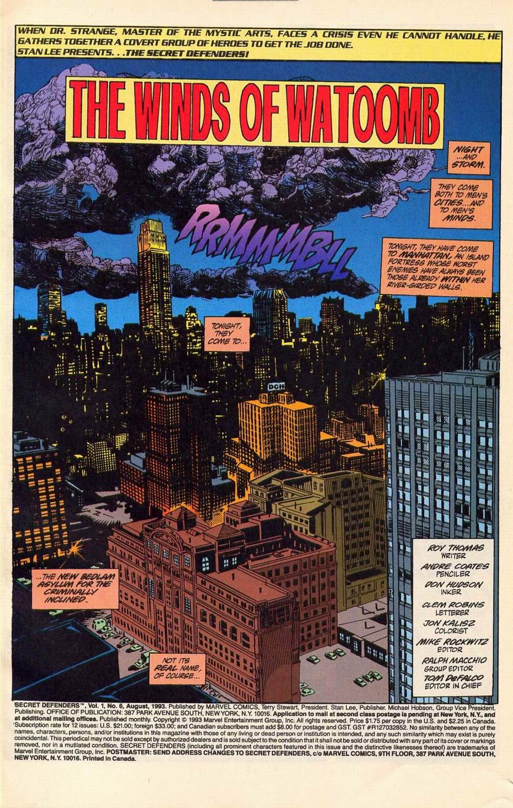 Read online Secret Defenders comic -  Issue #6 - 2
