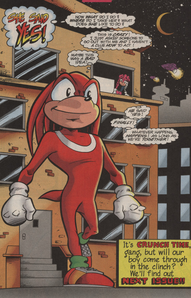 Read online Knuckles the Echidna comic -  Issue #27 - 22