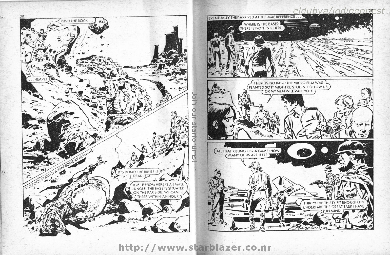 Read online Starblazer comic -  Issue #51 - 21