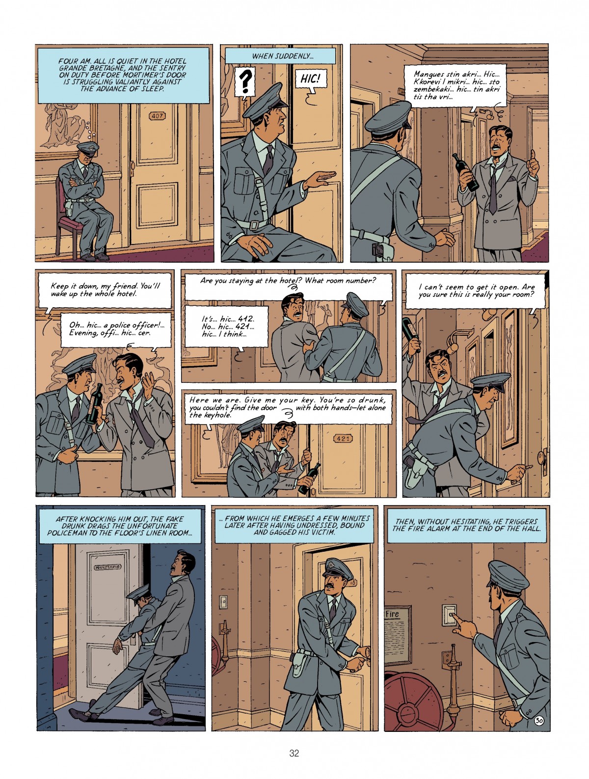 Read online Blake & Mortimer comic -  Issue #13 - 32