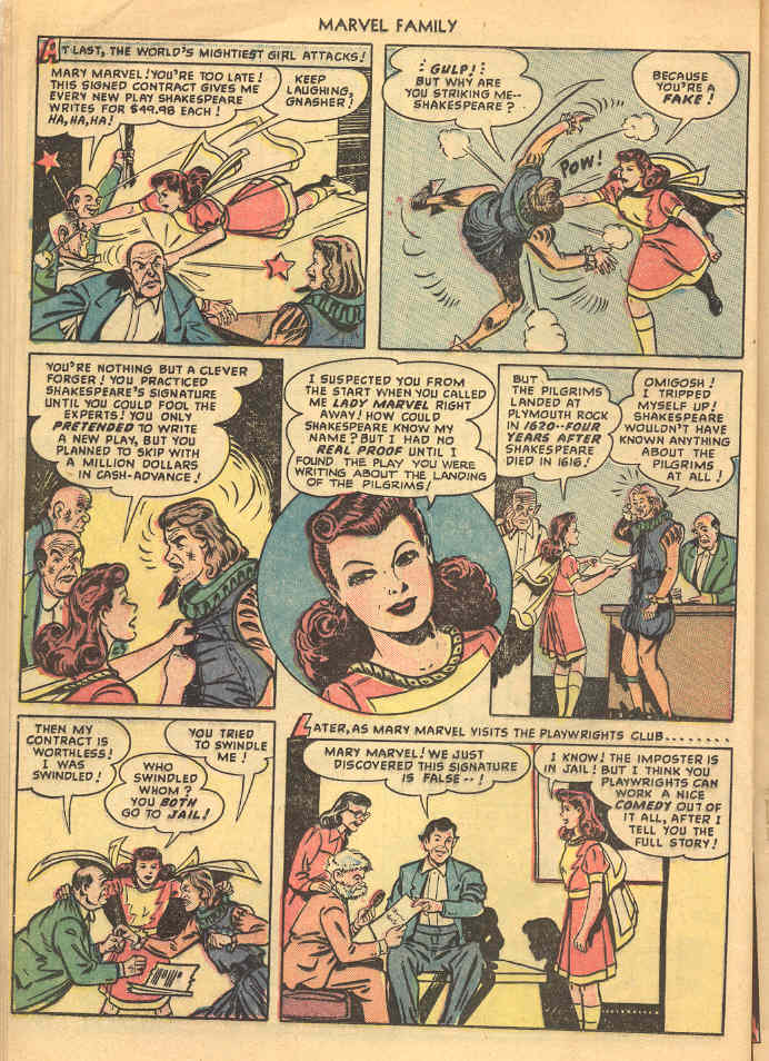 Read online The Marvel Family comic -  Issue #41 - 24