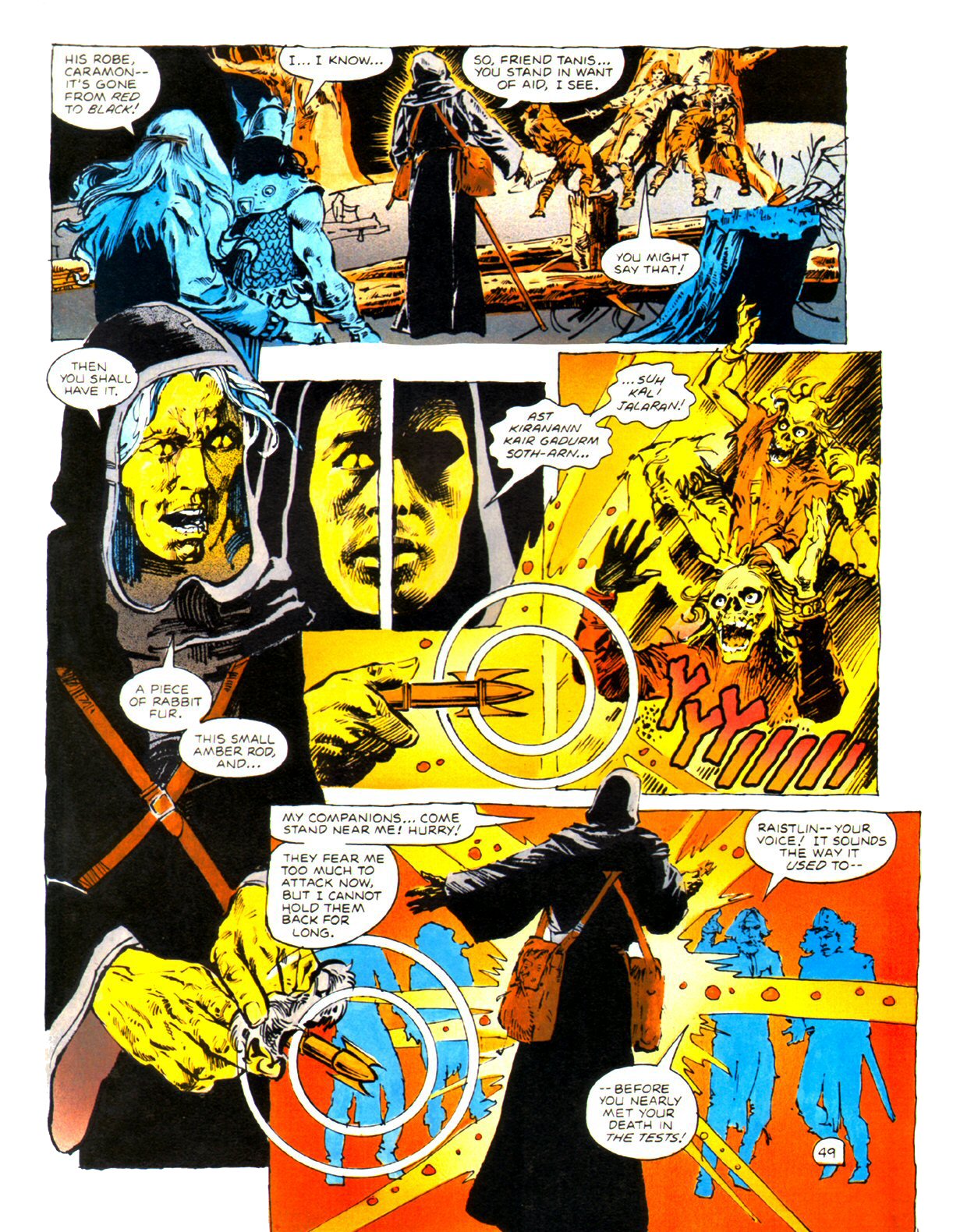 Read online Dragonlance Saga comic -  Issue #3 - 52
