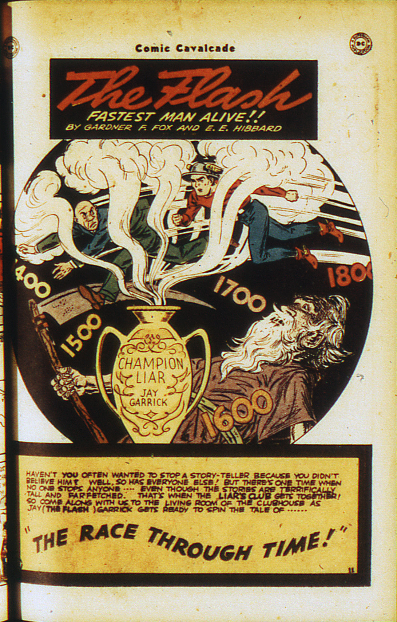 Read online Comic Cavalcade comic -  Issue #19 - 22