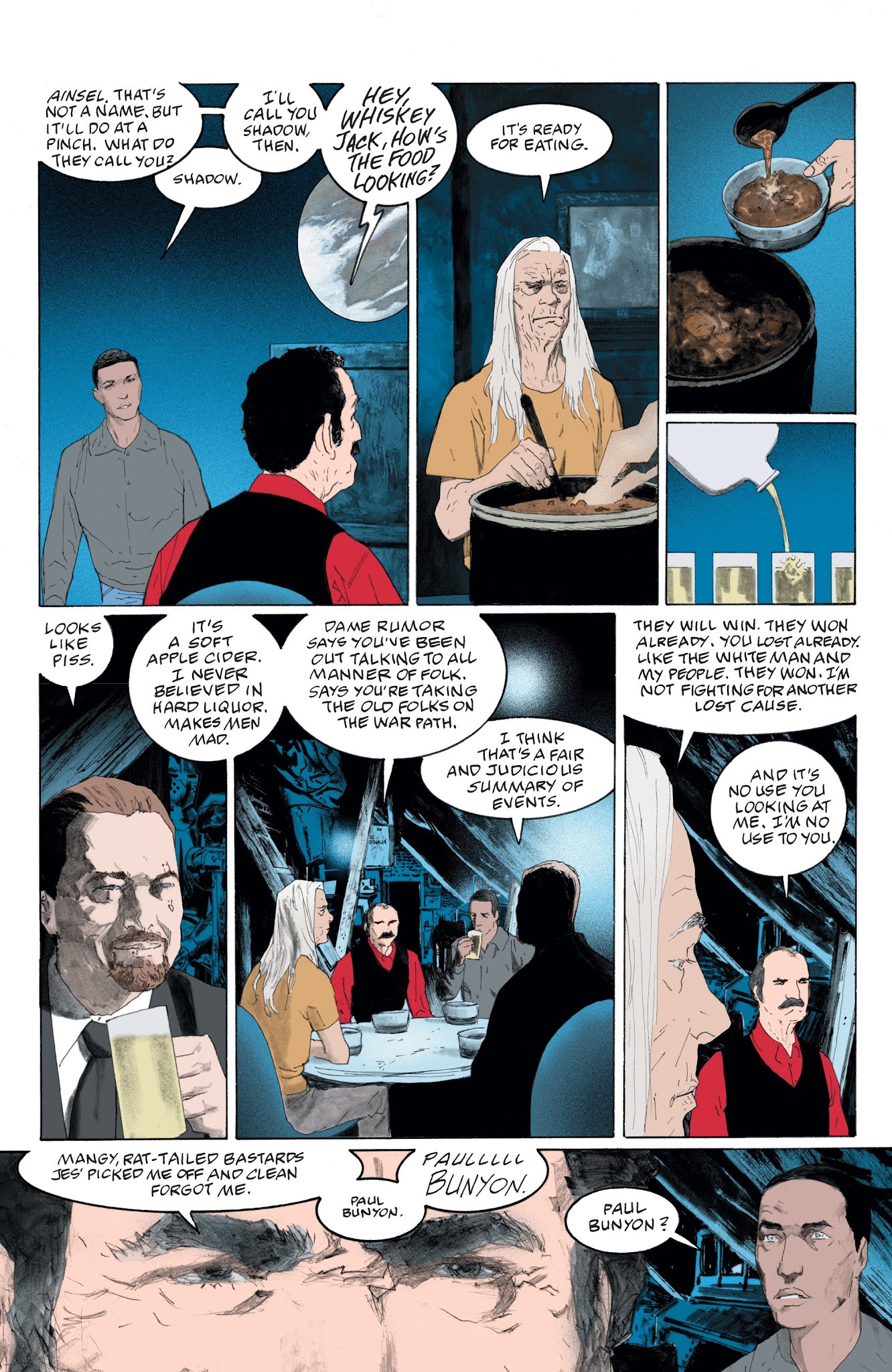 Read online American Gods: My Ainsel comic -  Issue #6 - 15