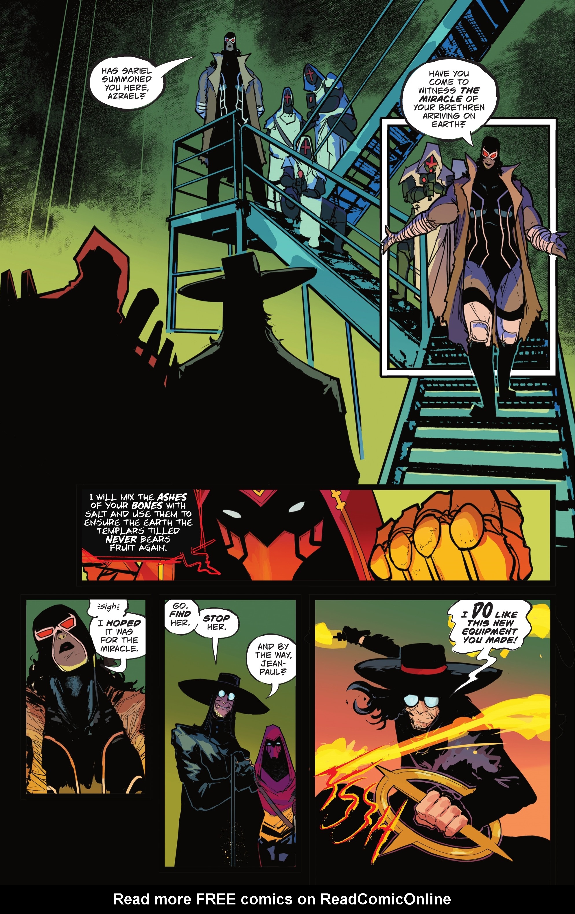 Read online Sword Of Azrael comic -  Issue #6 - 9