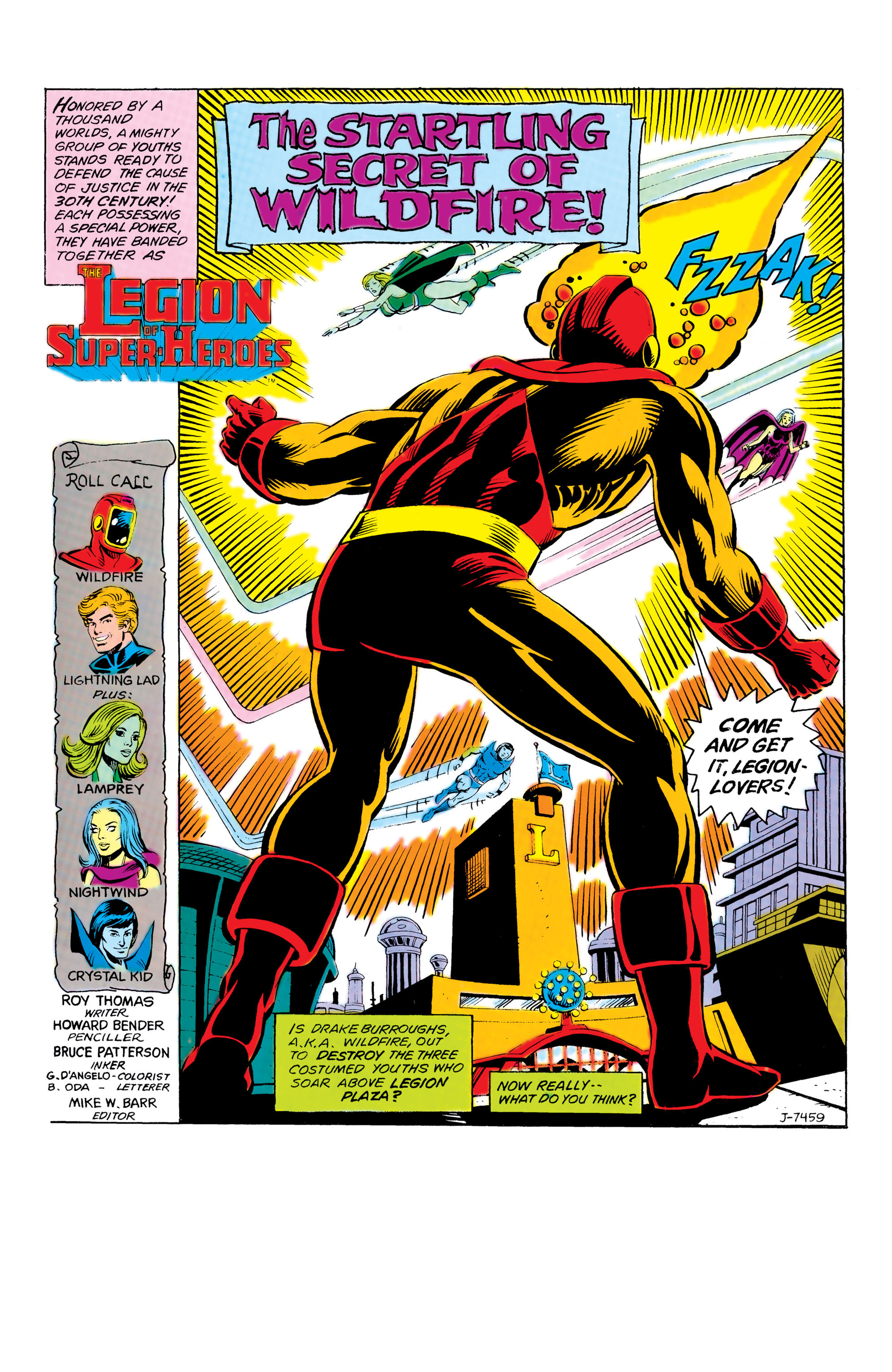 Read online Legion of Super-Heroes (1980) comic -  Issue #283 - 2