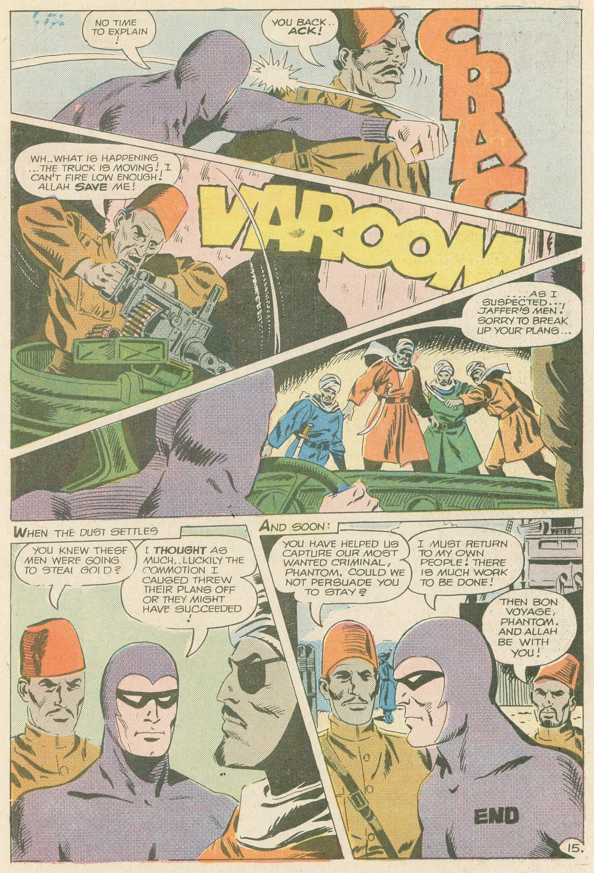 Read online The Phantom (1969) comic -  Issue #33 - 16