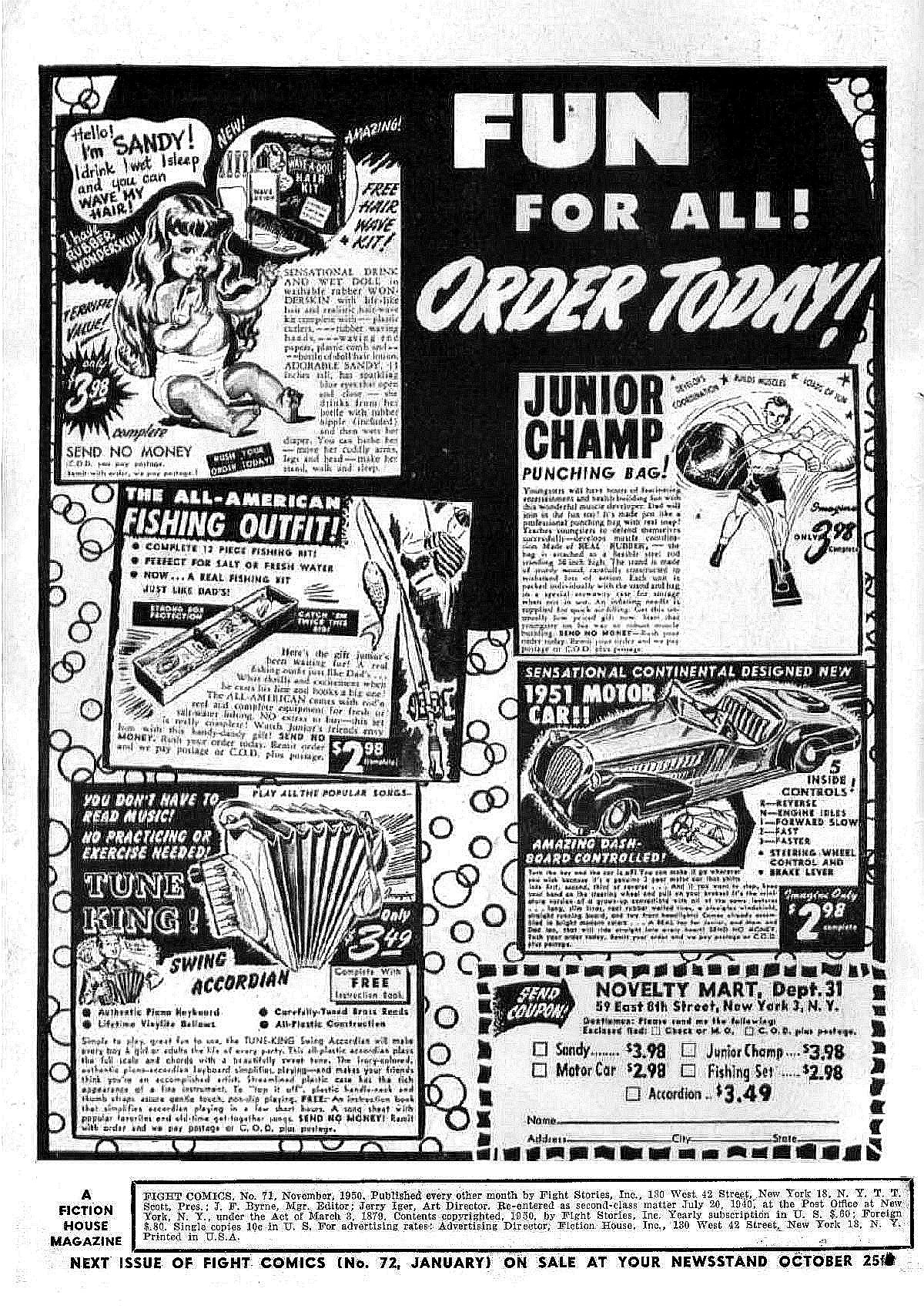 Read online Fight Comics comic -  Issue #71 - 2