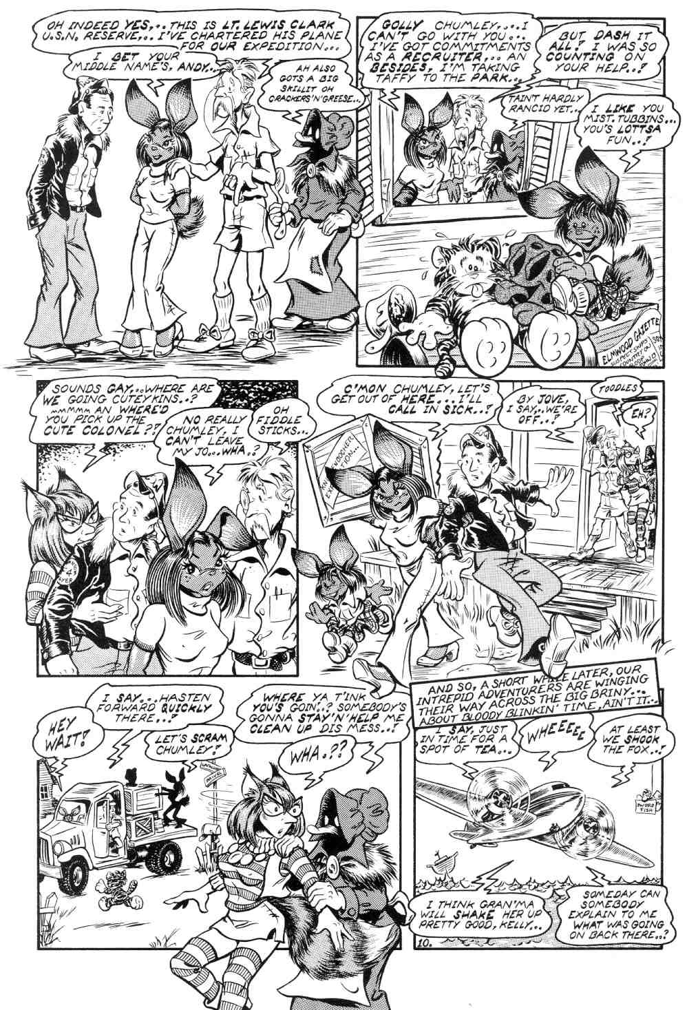 Read online Army  Surplus Komikz Featuring: Cutey Bunny comic -  Issue #3 - 12