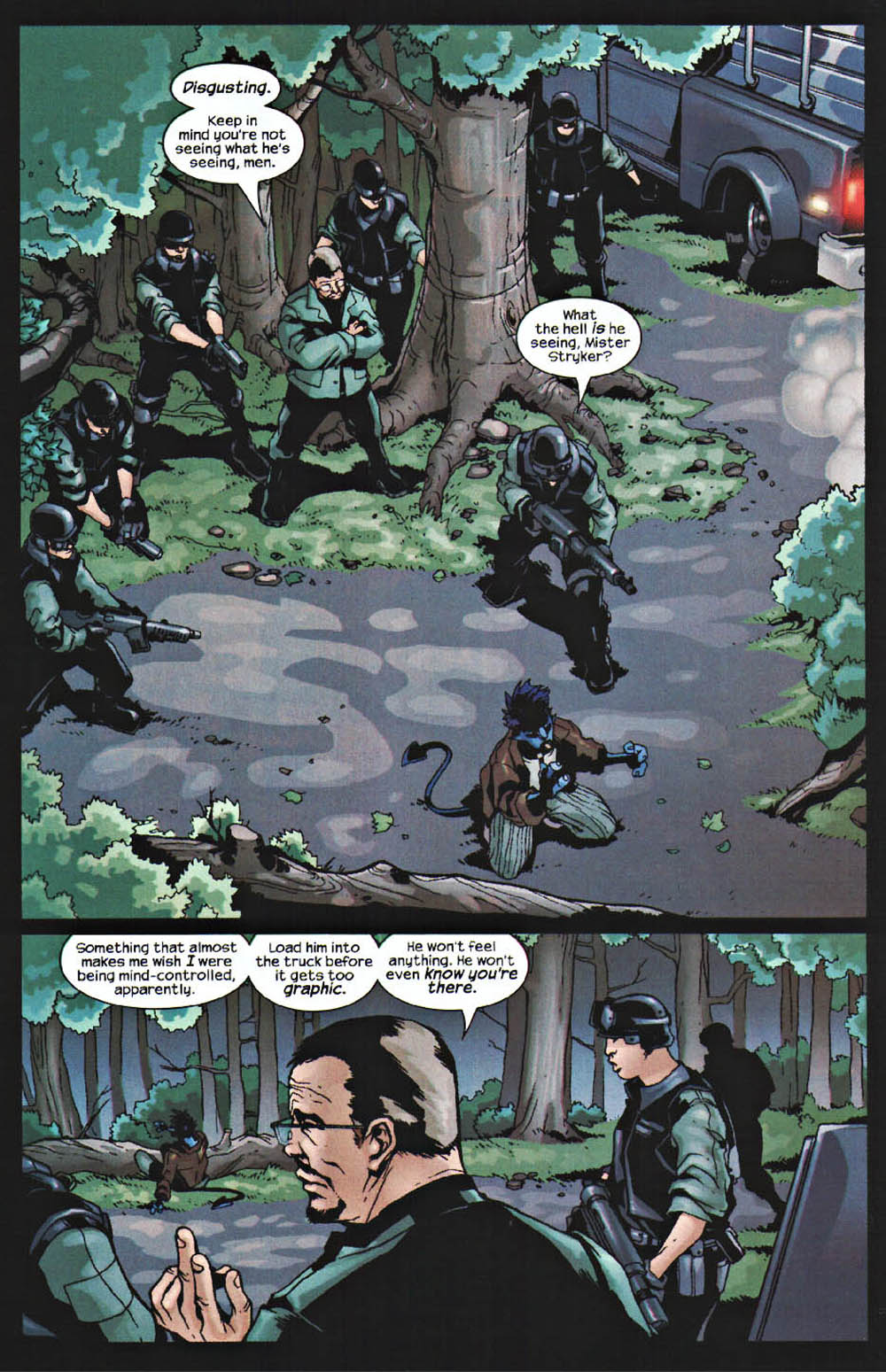 Read online X-Men 2 Movie Prequel: Nightcrawler comic -  Issue # Full - 17