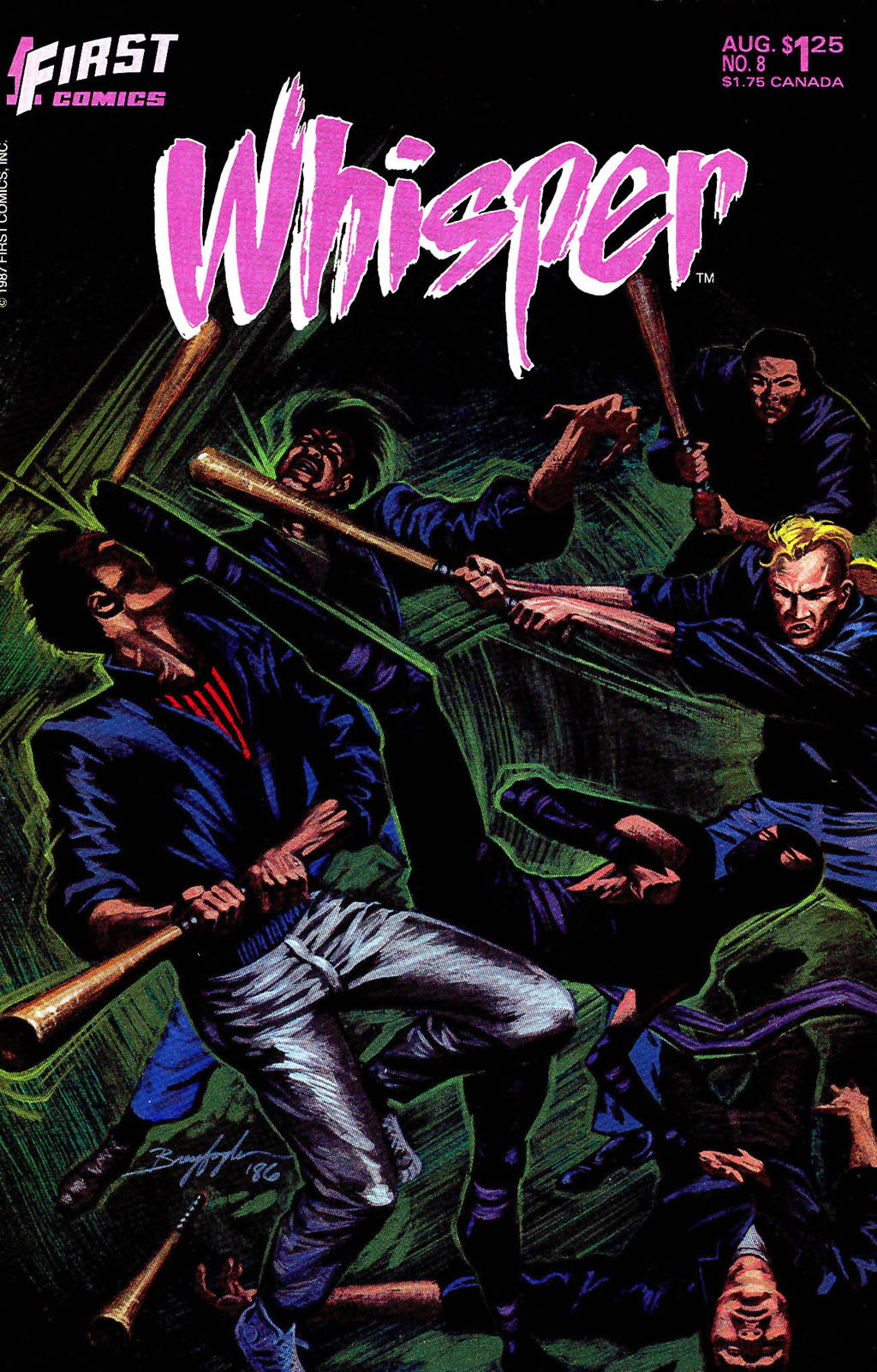 Read online Whisper (1986) comic -  Issue #8 - 1
