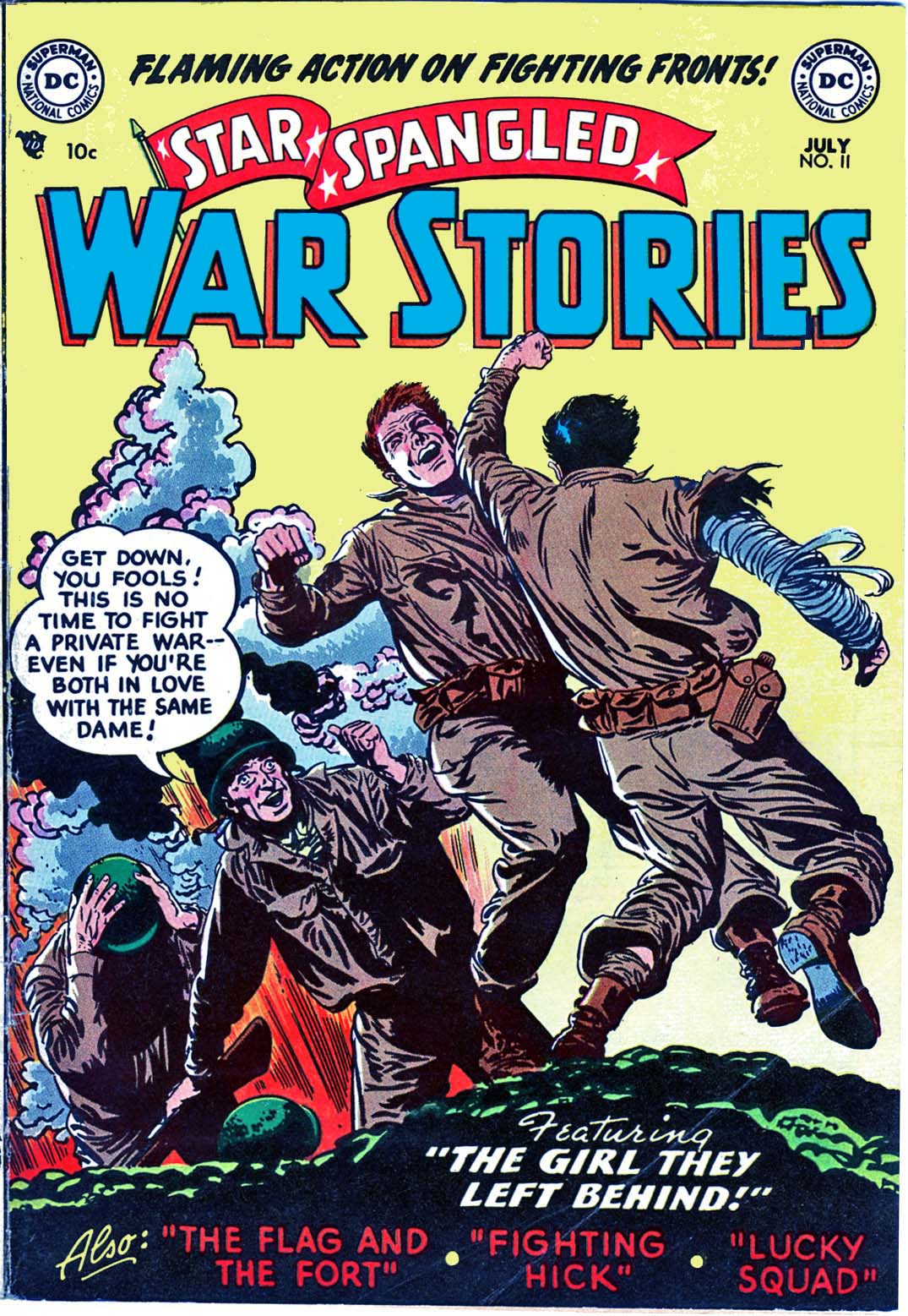 Read online Star Spangled War Stories (1952) comic -  Issue #11 - 1