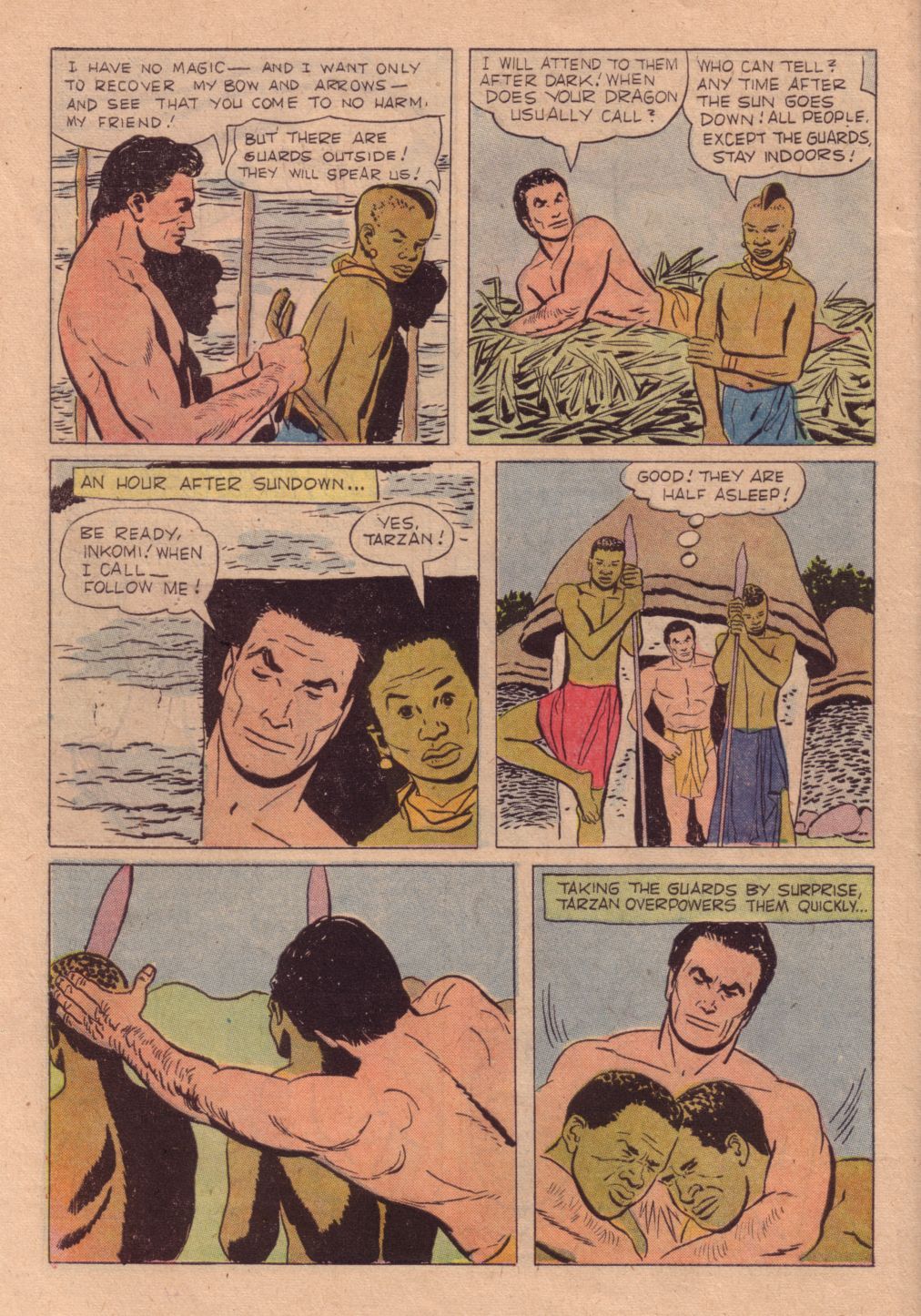 Read online Tarzan (1948) comic -  Issue #98 - 6