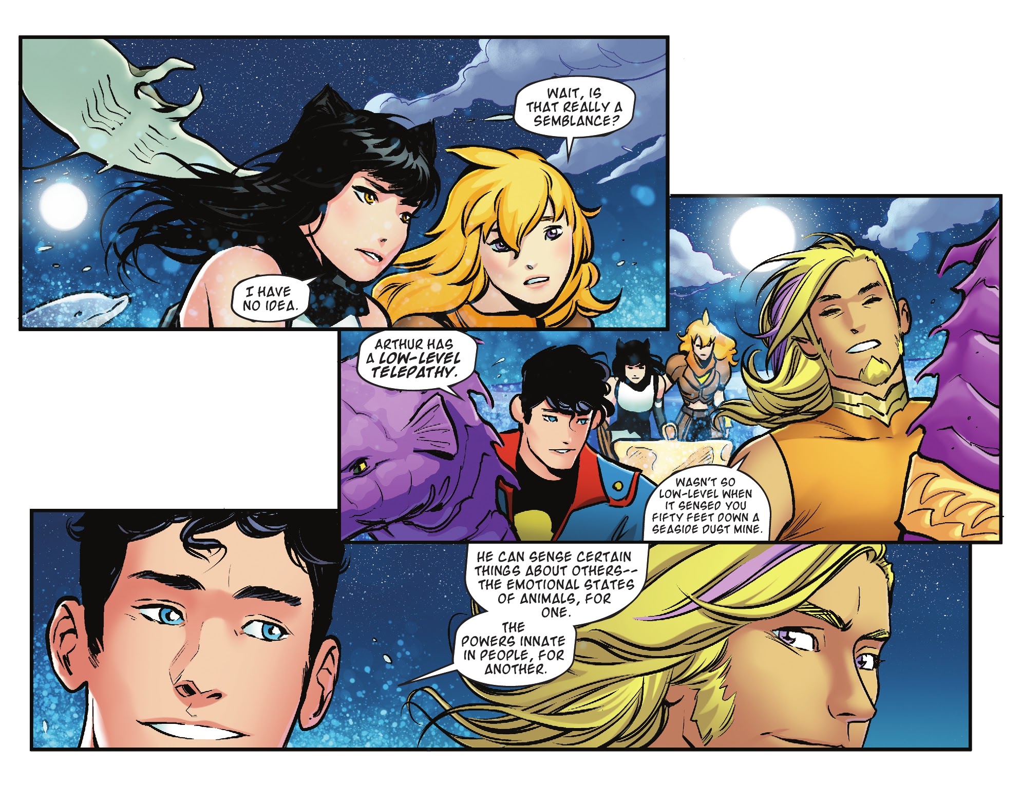 Read online RWBY/Justice League comic -  Issue #7 - 21