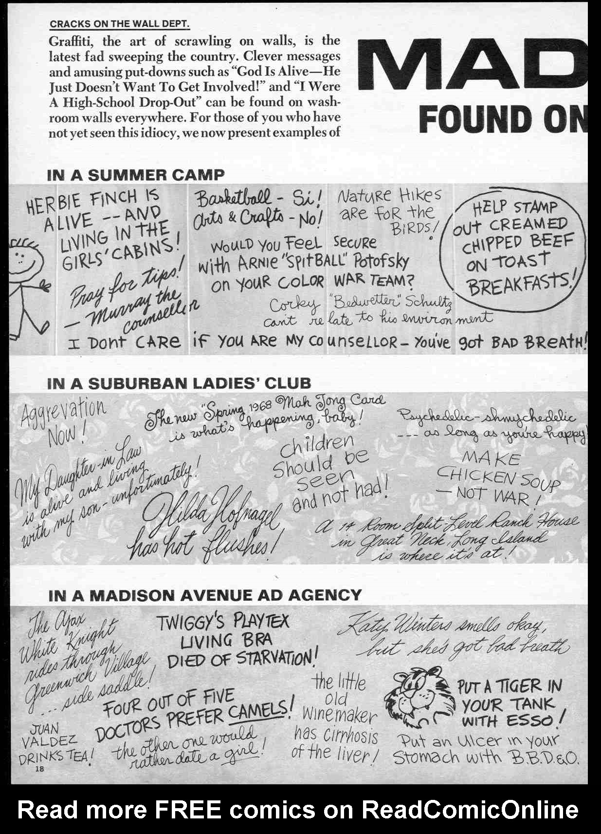 Read online MAD comic -  Issue #117 - 20