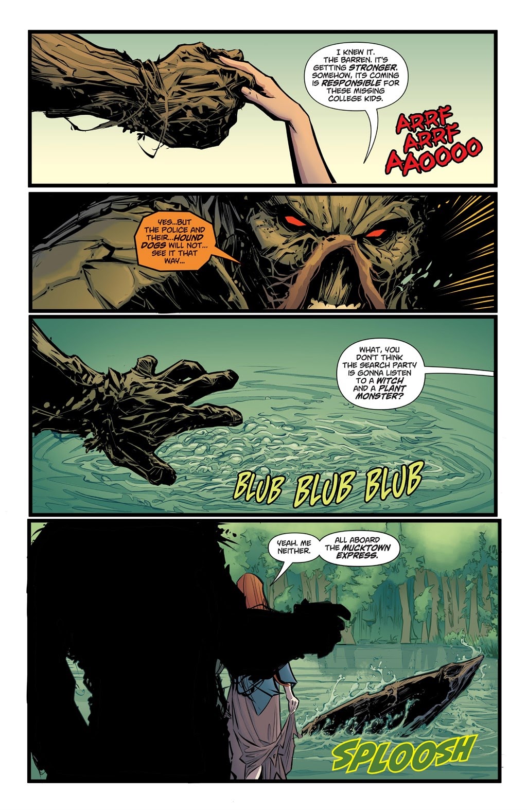 Read online Swamp Thing: Tales From the Bayou comic -  Issue # TPB (Part 1) - 91