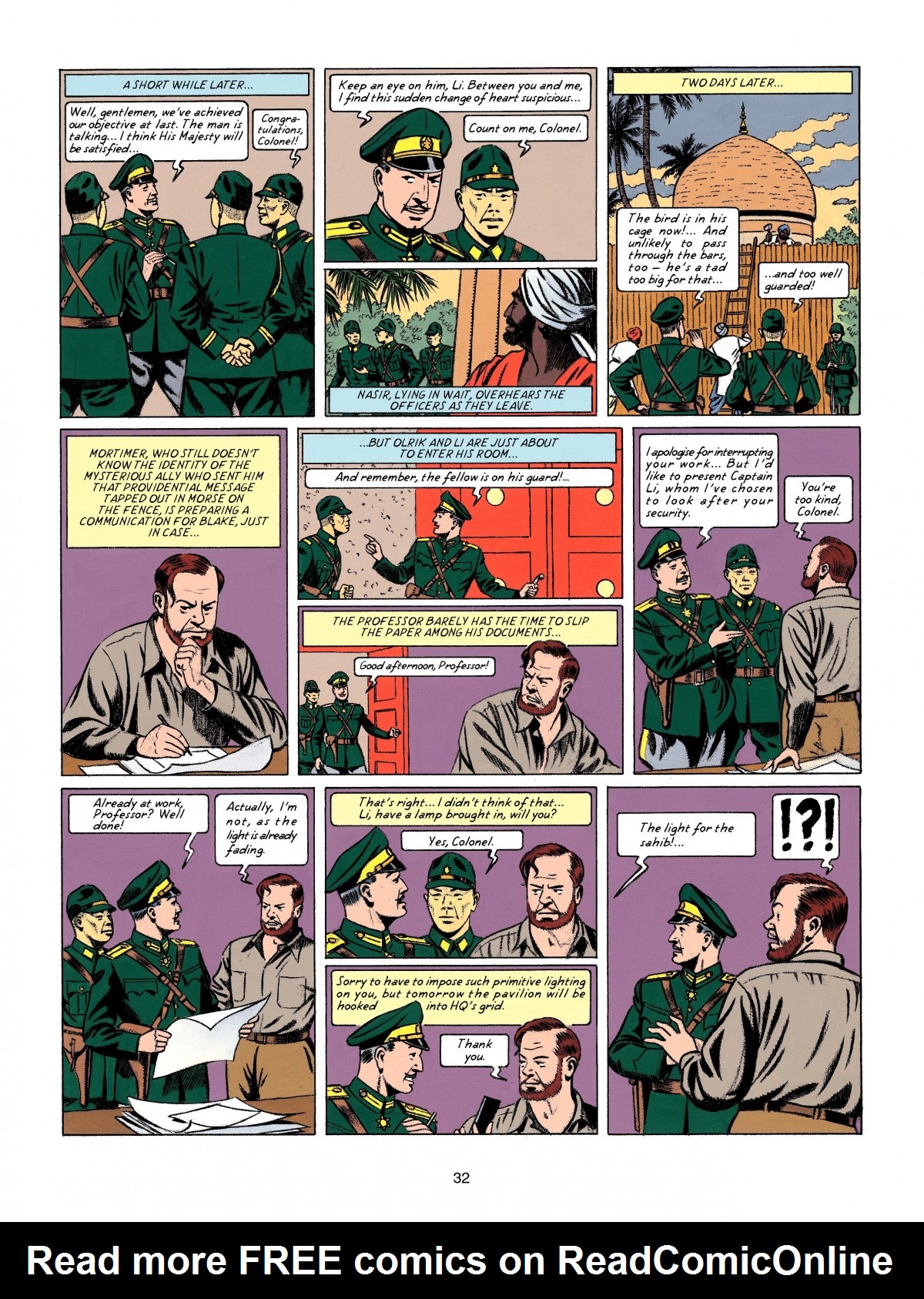 Read online Blake & Mortimer comic -  Issue #16 - 32