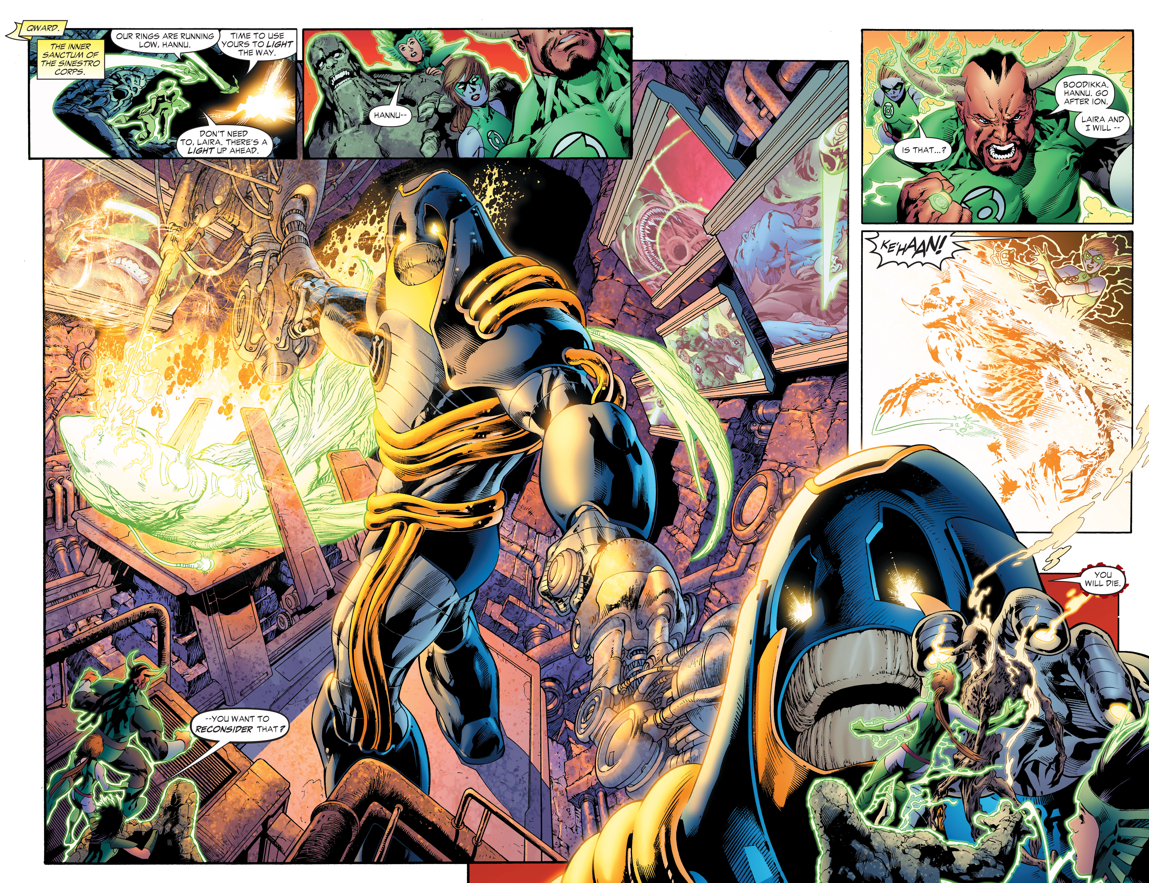 Read online Green Lantern by Geoff Johns comic -  Issue # TPB 3 (Part 2) - 73