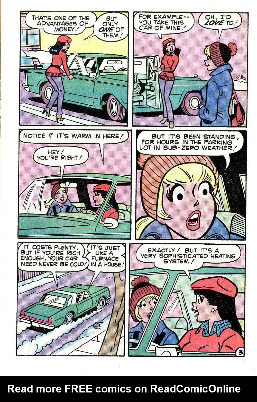 Read online Archie's Girls Betty and Veronica comic -  Issue #281 - 31