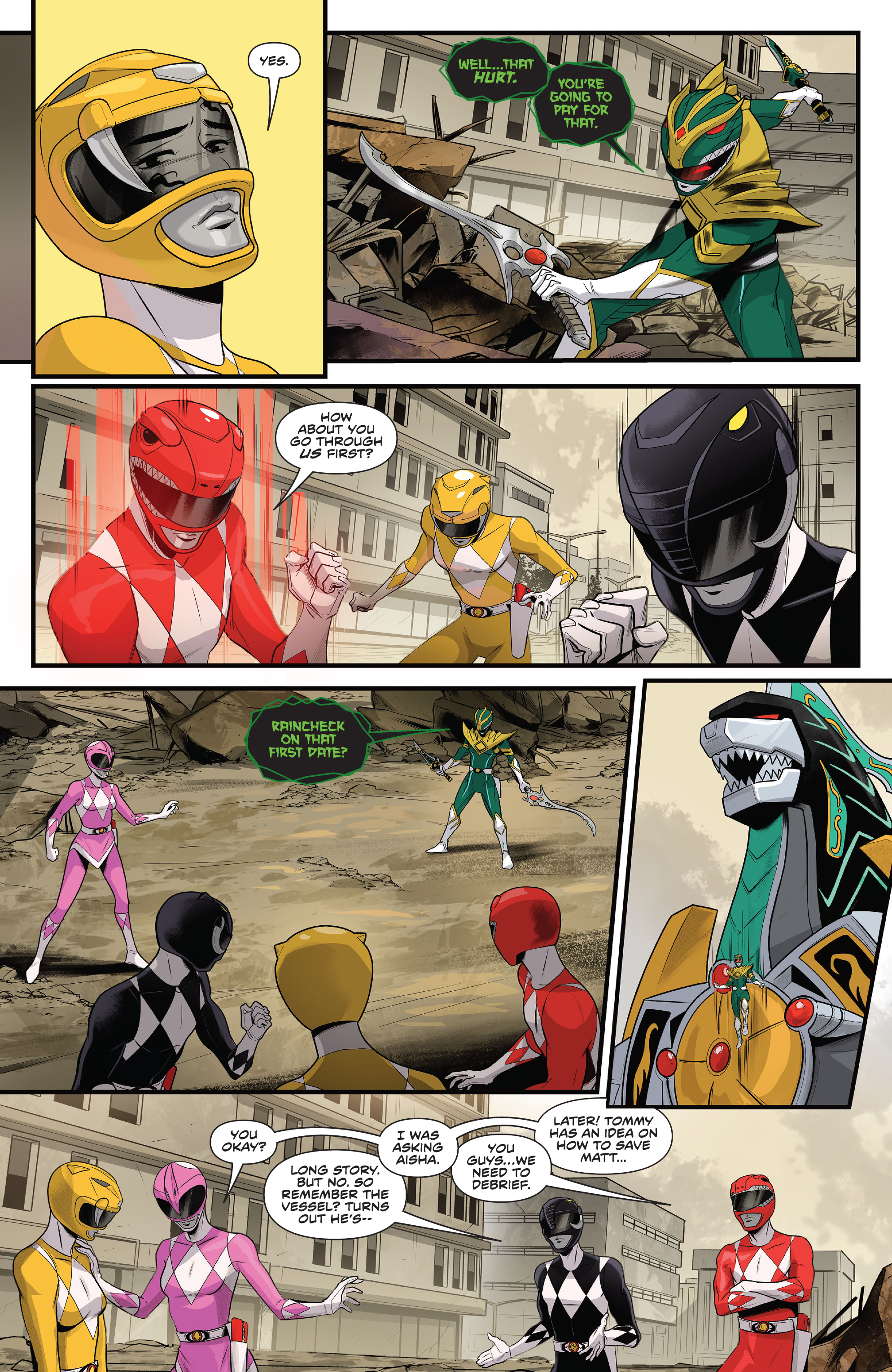Read online Mighty Morphin Power Rangers comic -  Issue #109 - 14