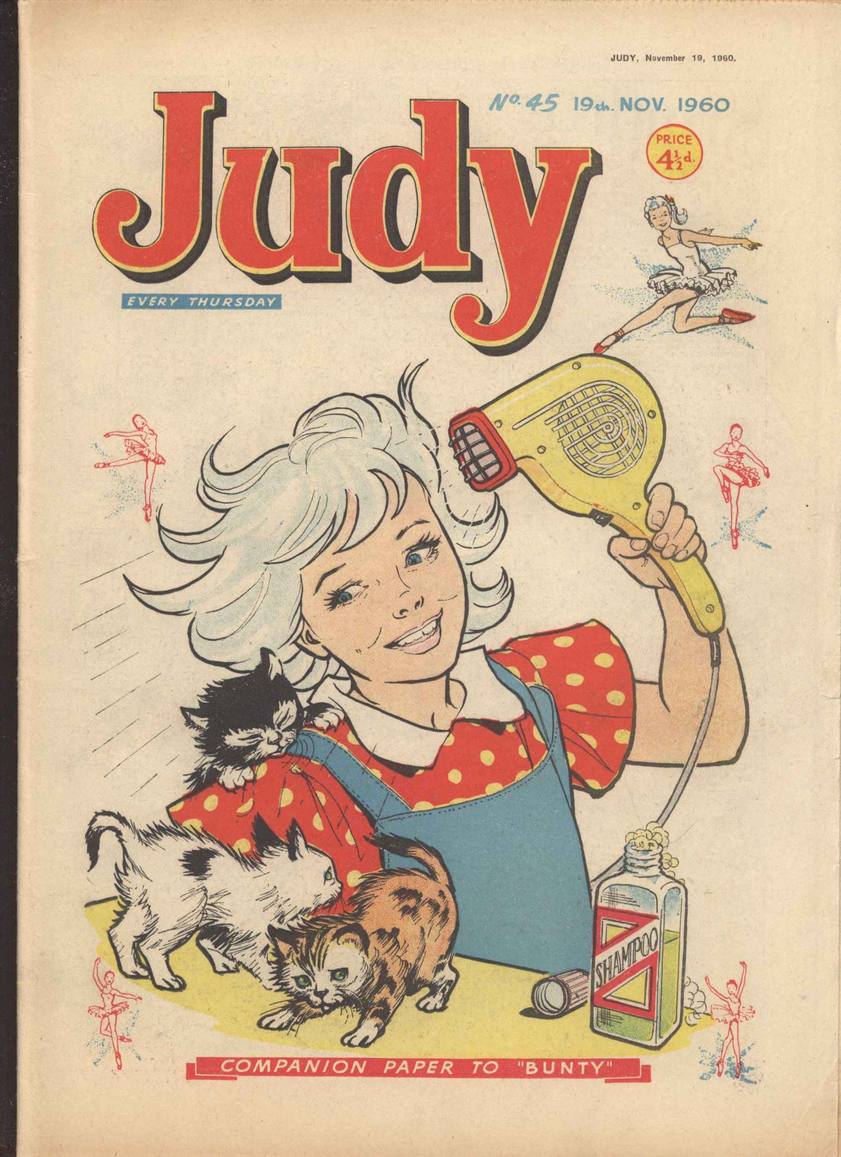 Read online Judy comic -  Issue #45 - 1