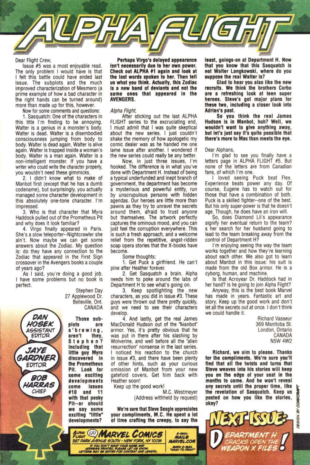 Read online Alpha Flight (1997) comic -  Issue #7 - 17