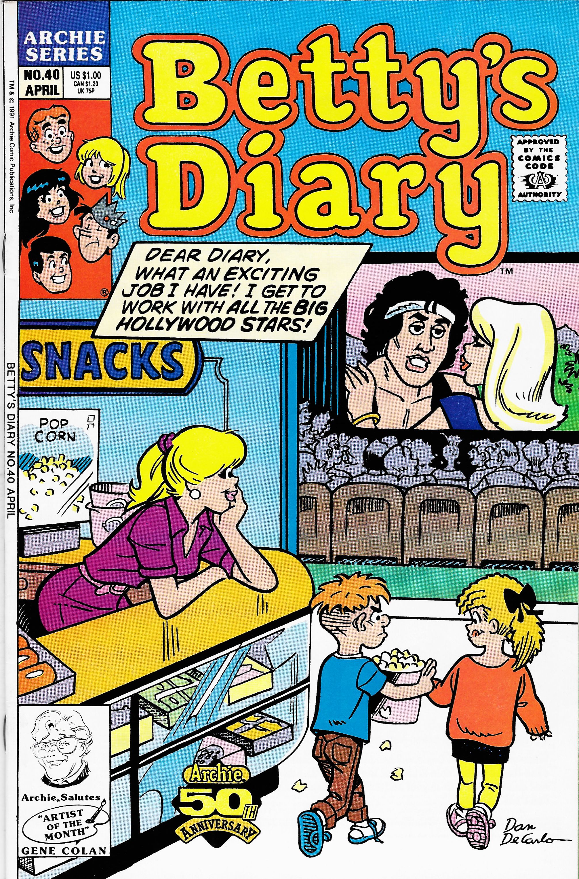 Read online Betty's Diary comic -  Issue #40 - 1