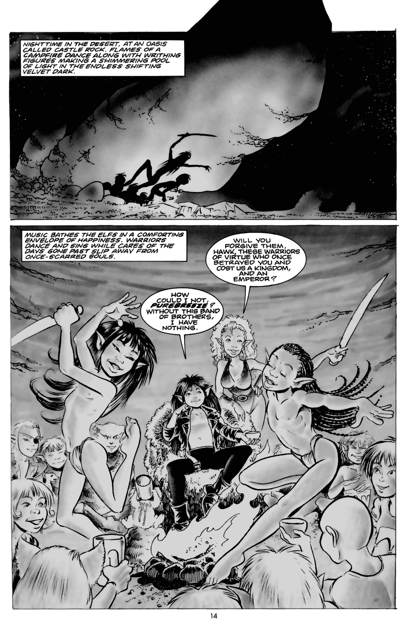 Read online ElfLord (1997) comic -  Issue #6 - 16