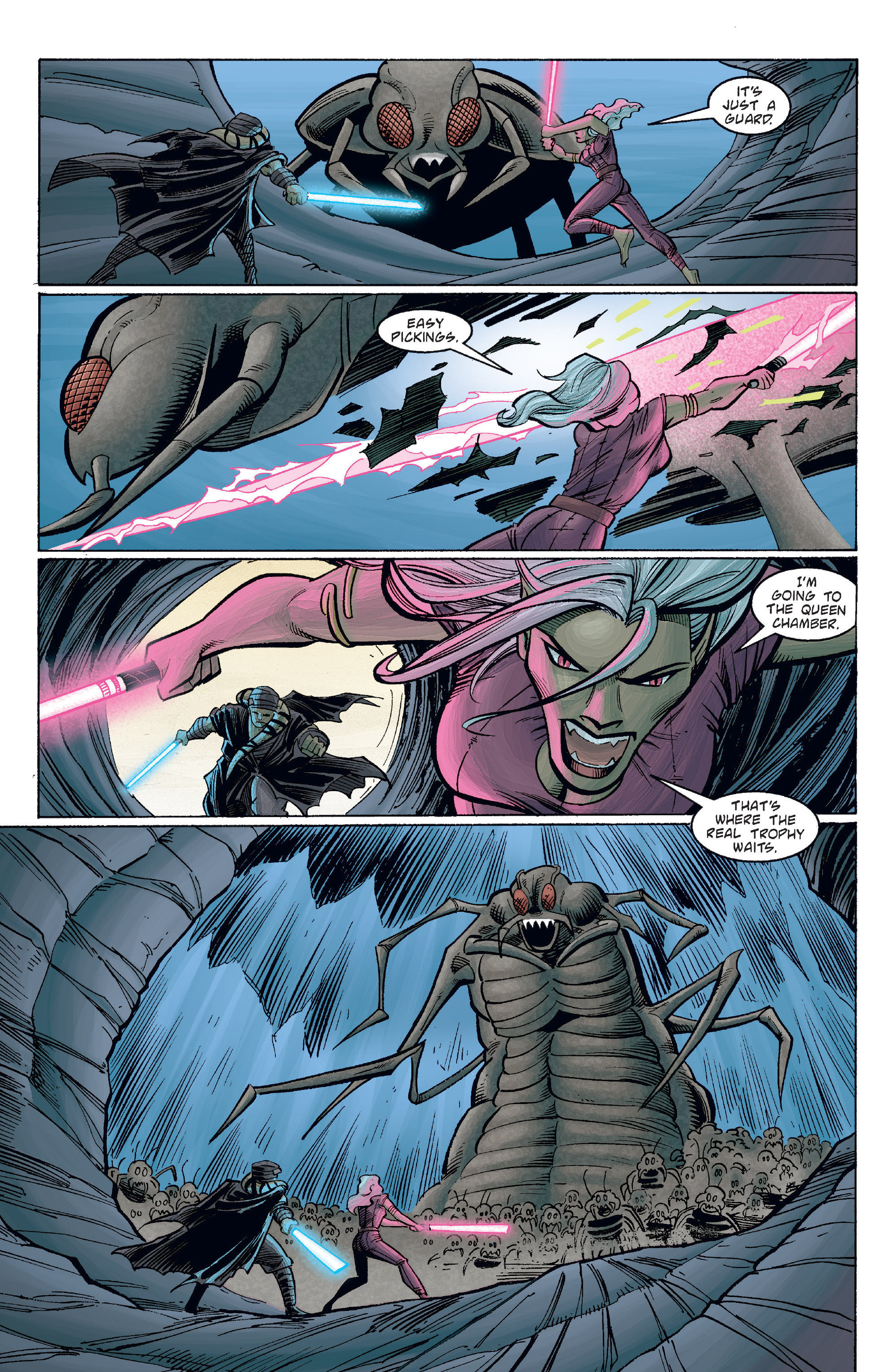 Read online Star Wars: Tales of the Jedi - Redemption comic -  Issue #3 - 18