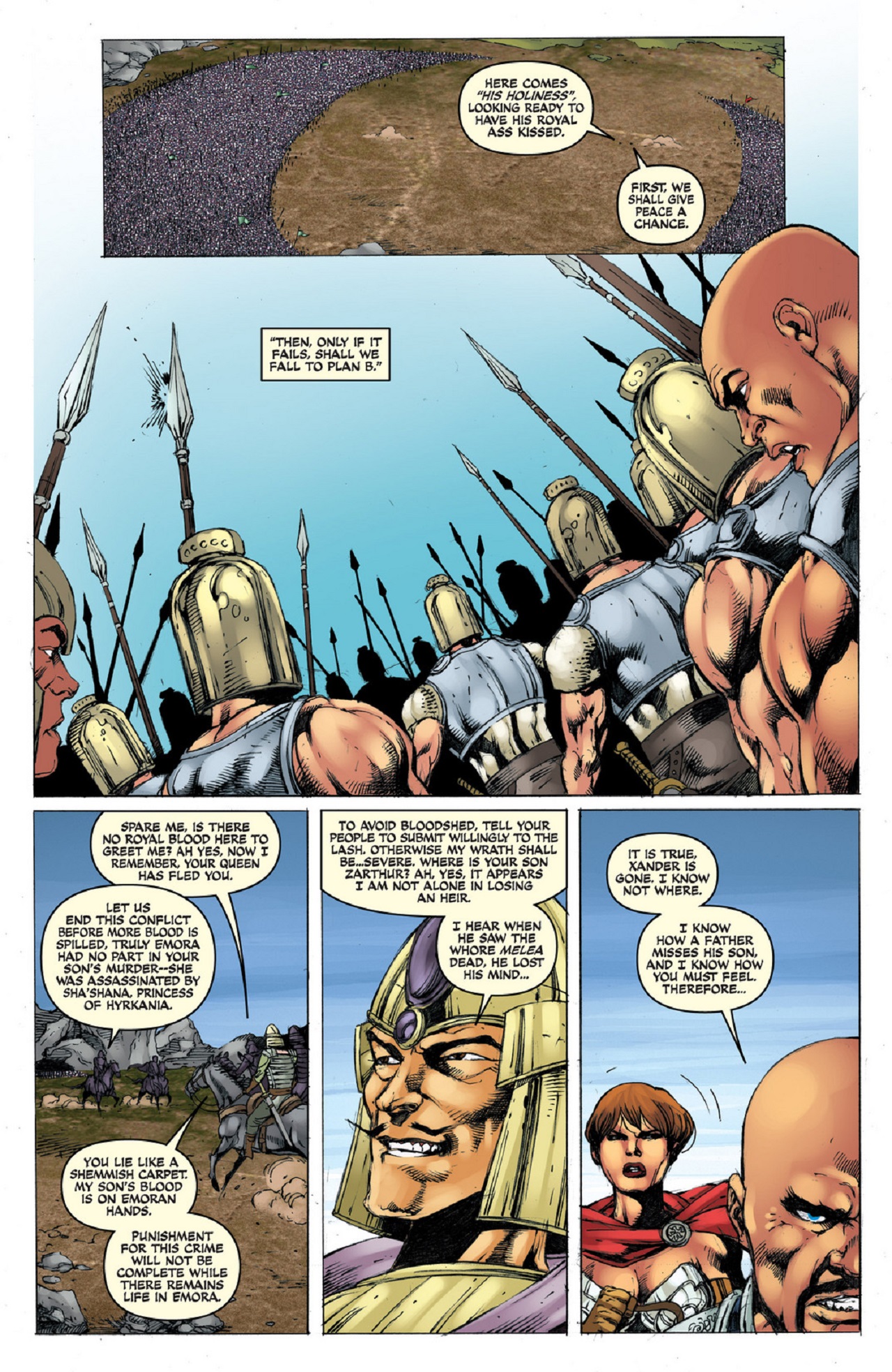 Read online Queen Sonja comic -  Issue #34 - 3