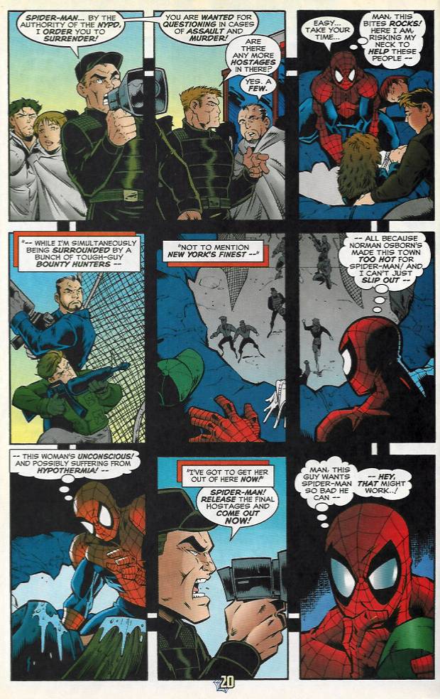 Read online The Sensational Spider-Man (1996) comic -  Issue #26 - 21