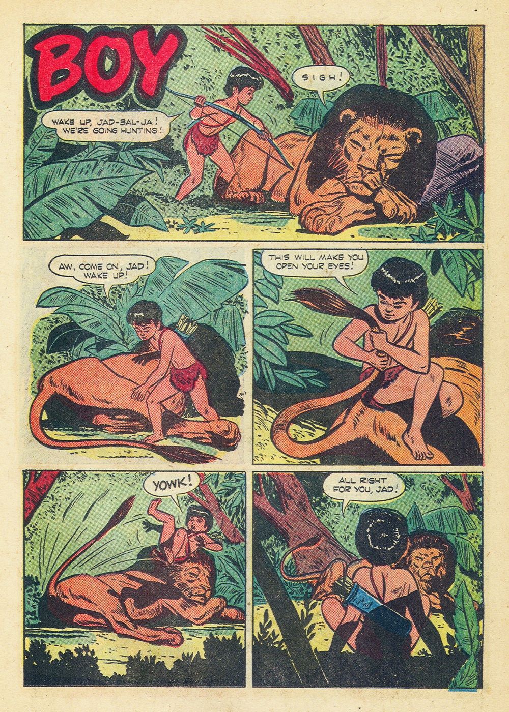 Read online Tarzan (1948) comic -  Issue #58 - 19