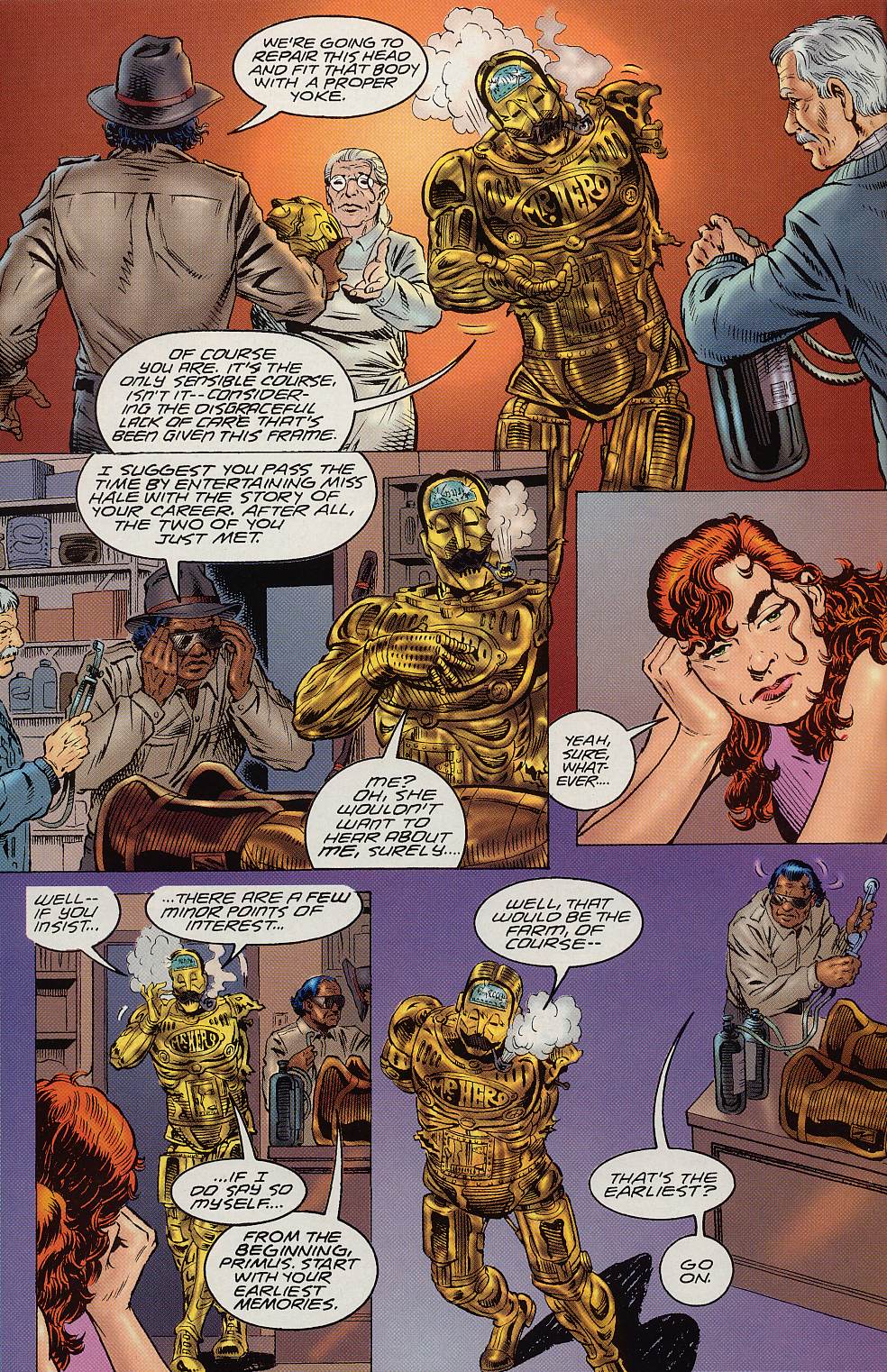 Read online Neil Gaiman's Mr. Hero - The Newmatic Man (1995) comic -  Issue #4 - 10