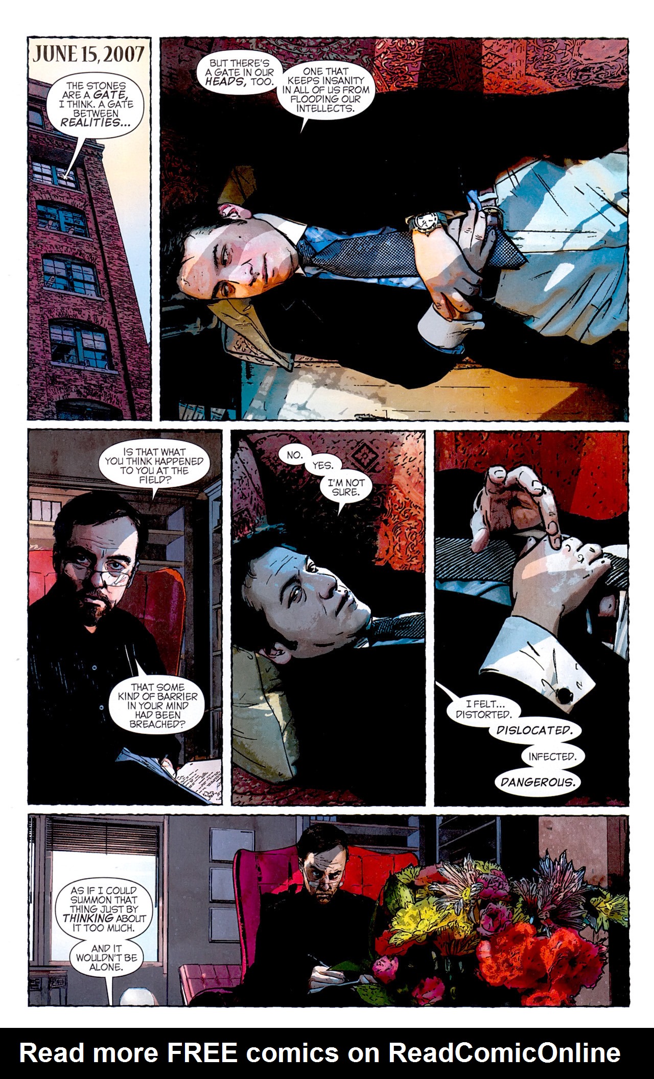 Read online Stephen King's N. comic -  Issue #1 - 20
