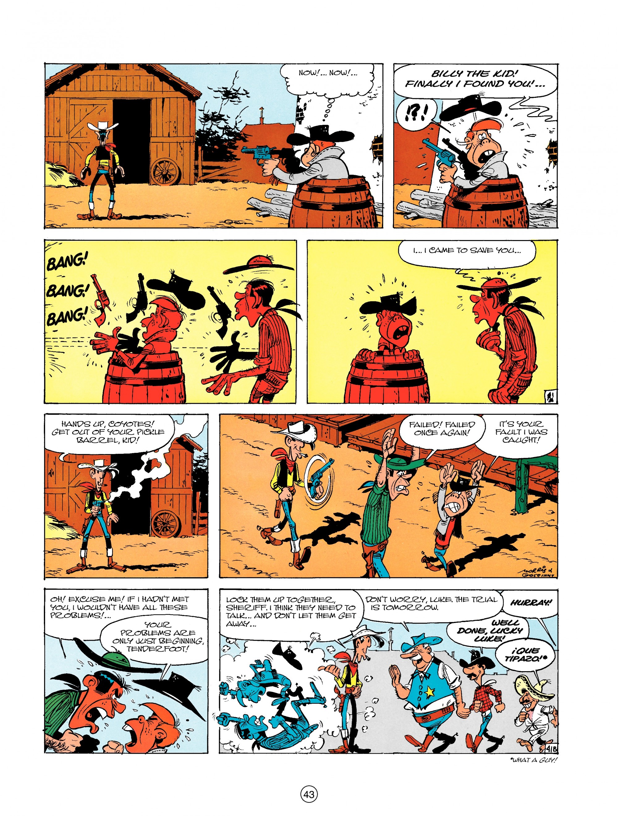 Read online A Lucky Luke Adventure comic -  Issue #18 - 43
