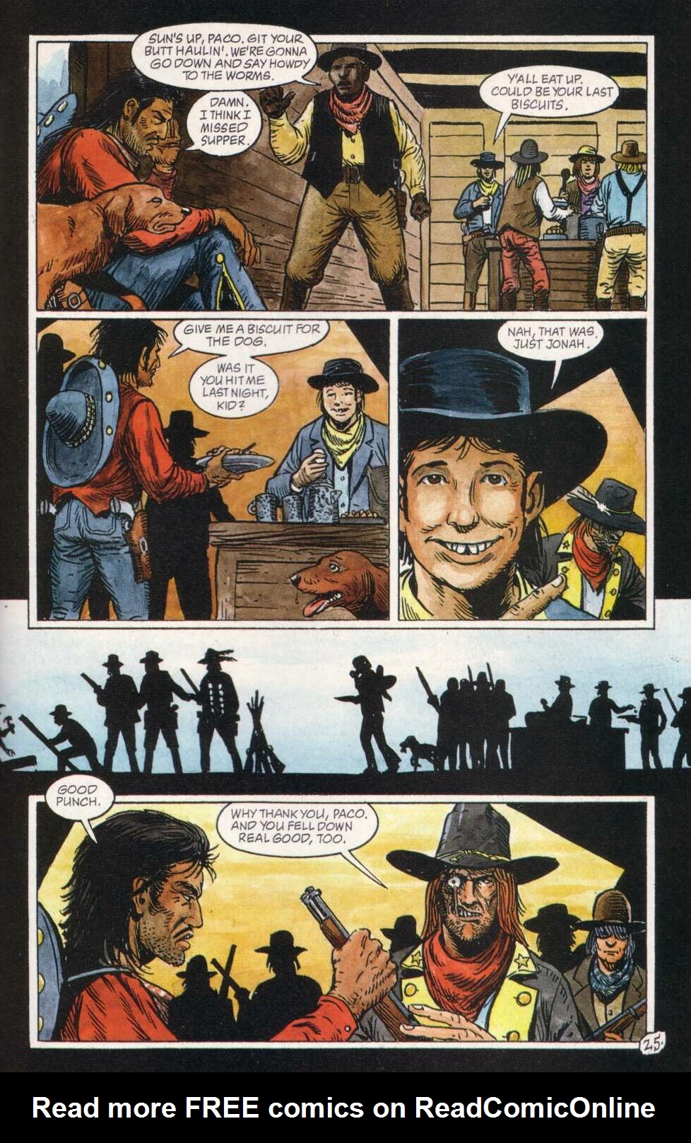 Read online Jonah Hex: Riders of the Worm and Such comic -  Issue #4 - 27