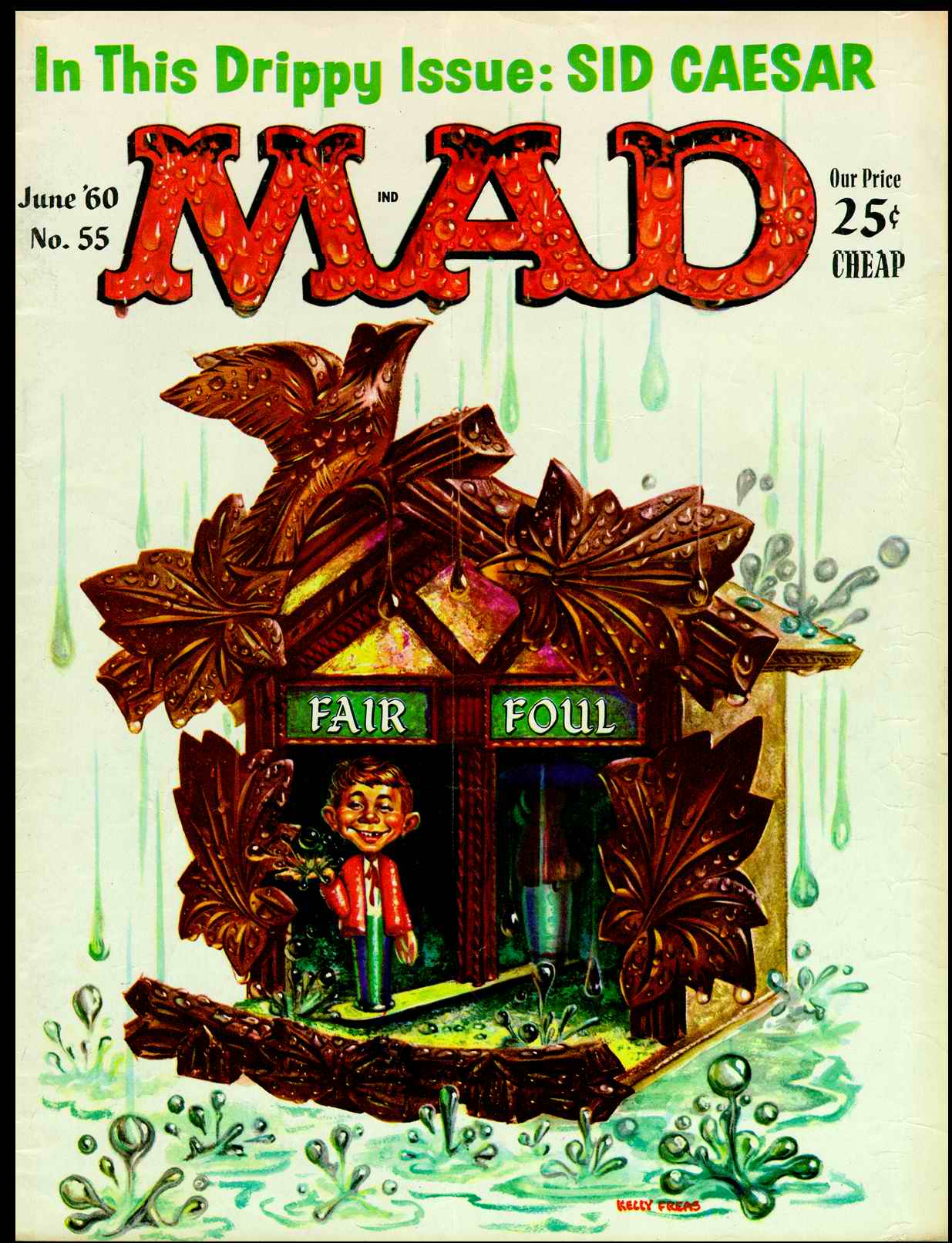 Read online MAD comic -  Issue #55 - 1