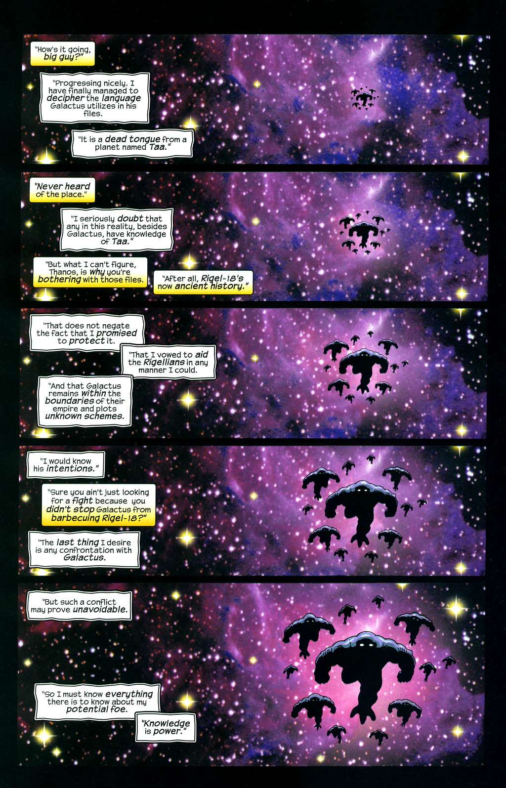 Read online Thanos (2003) comic -  Issue #4 - 9