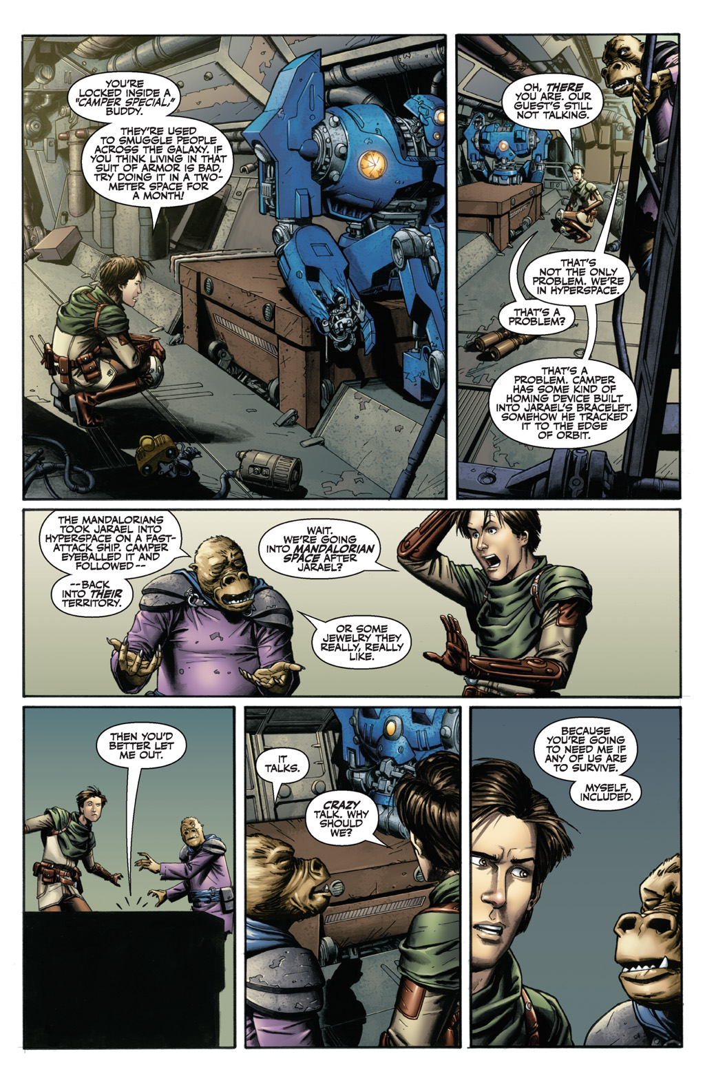 Read online Star Wars: Knights Of The Old Republic comic -  Issue #8 - 13