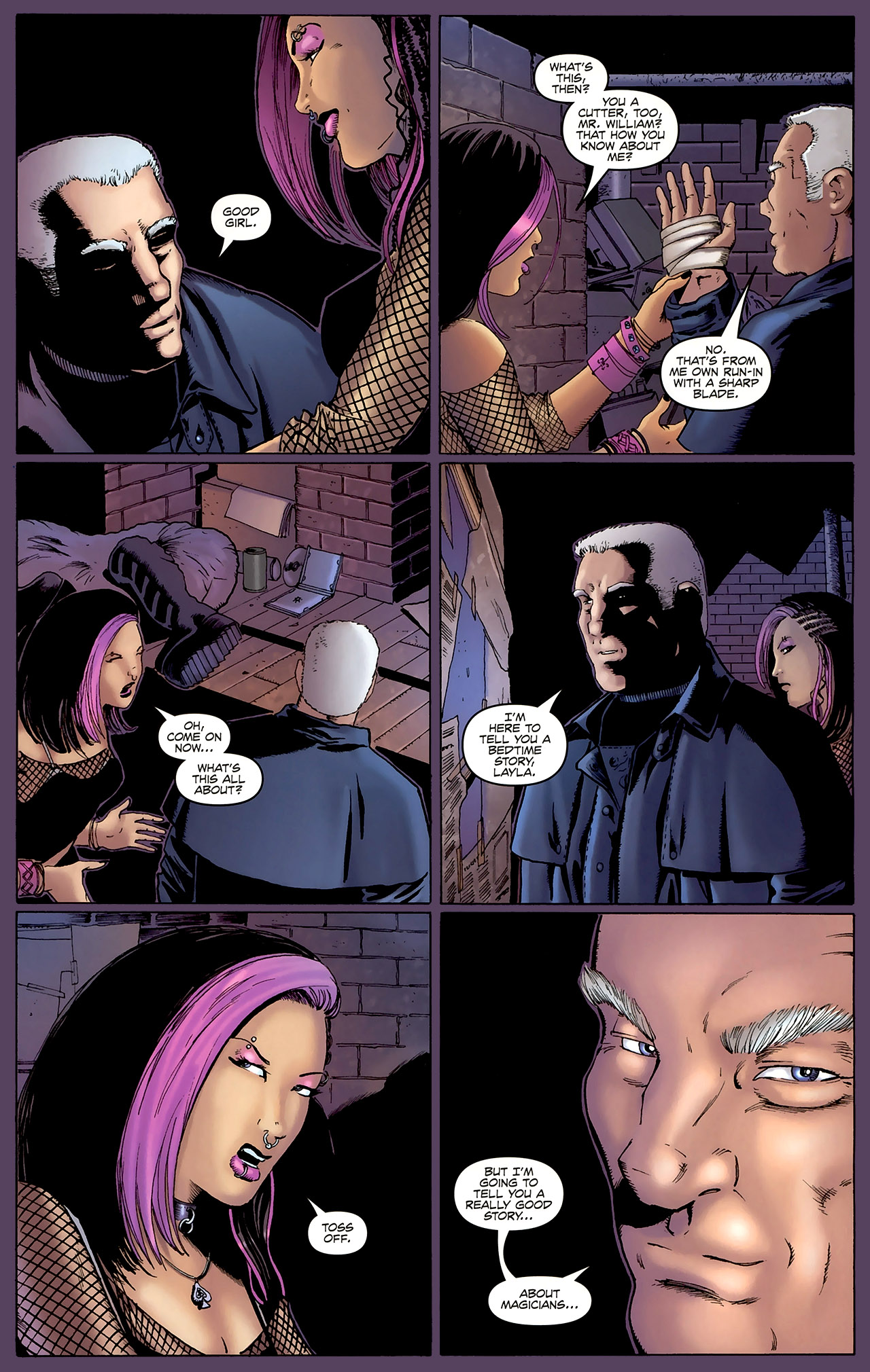 Read online Gravel comic -  Issue #13 - 22