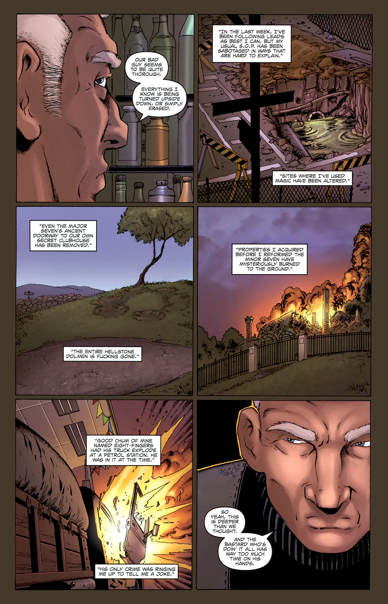 Read online Gravel comic -  Issue #20 - 9