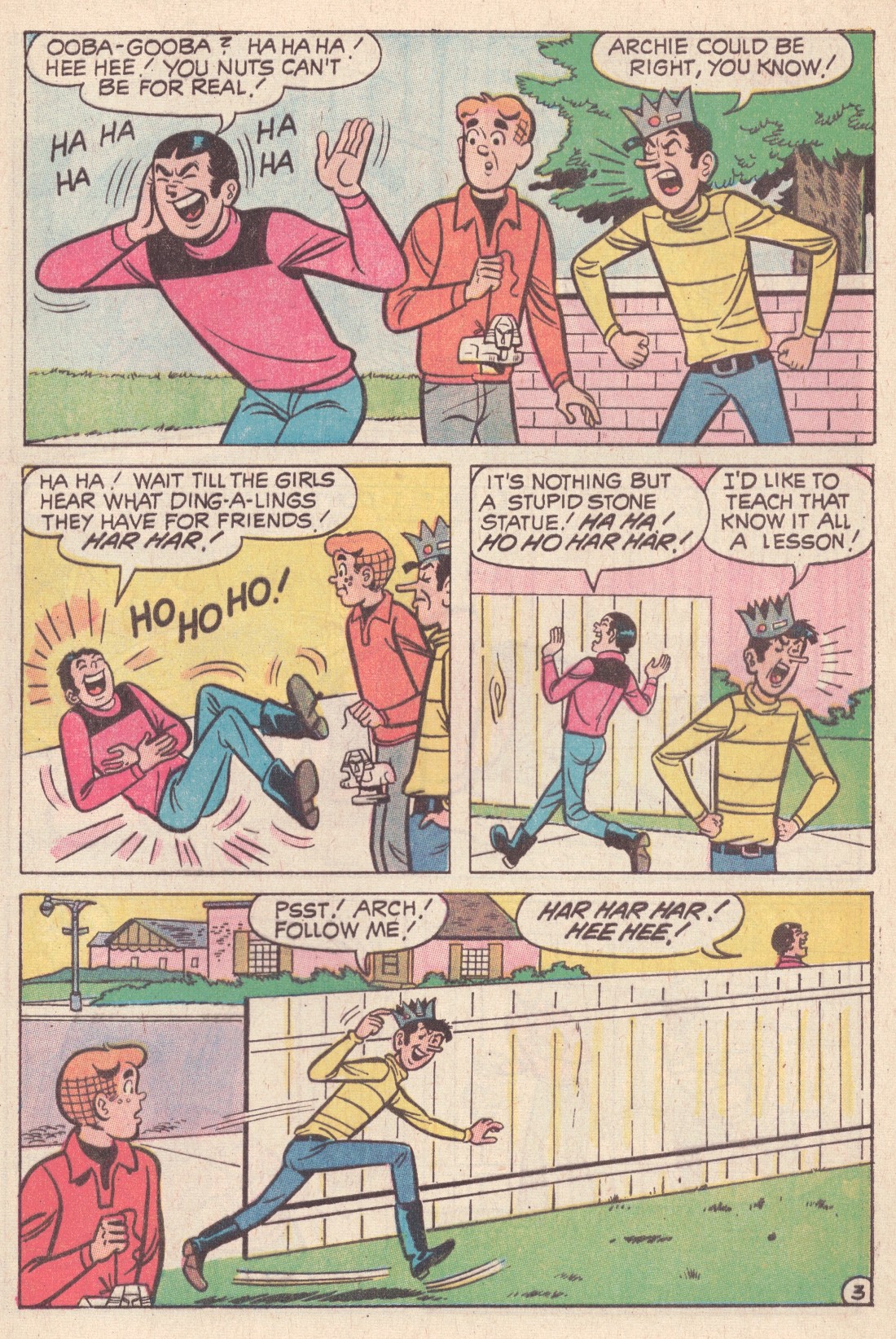 Read online Reggie and Me (1966) comic -  Issue #42 - 5