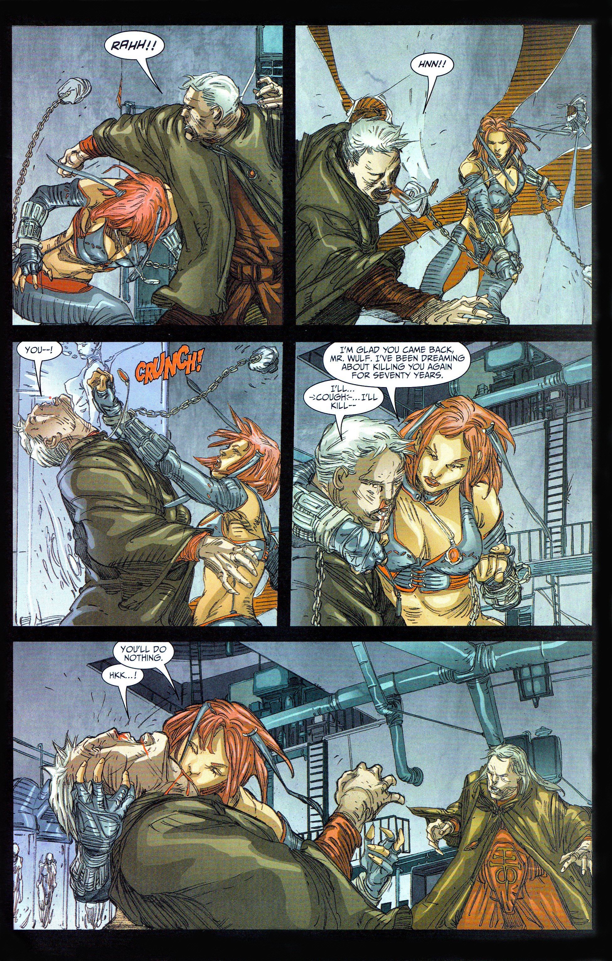 Read online BloodRayne: Red Blood Run comic -  Issue #3 - 22