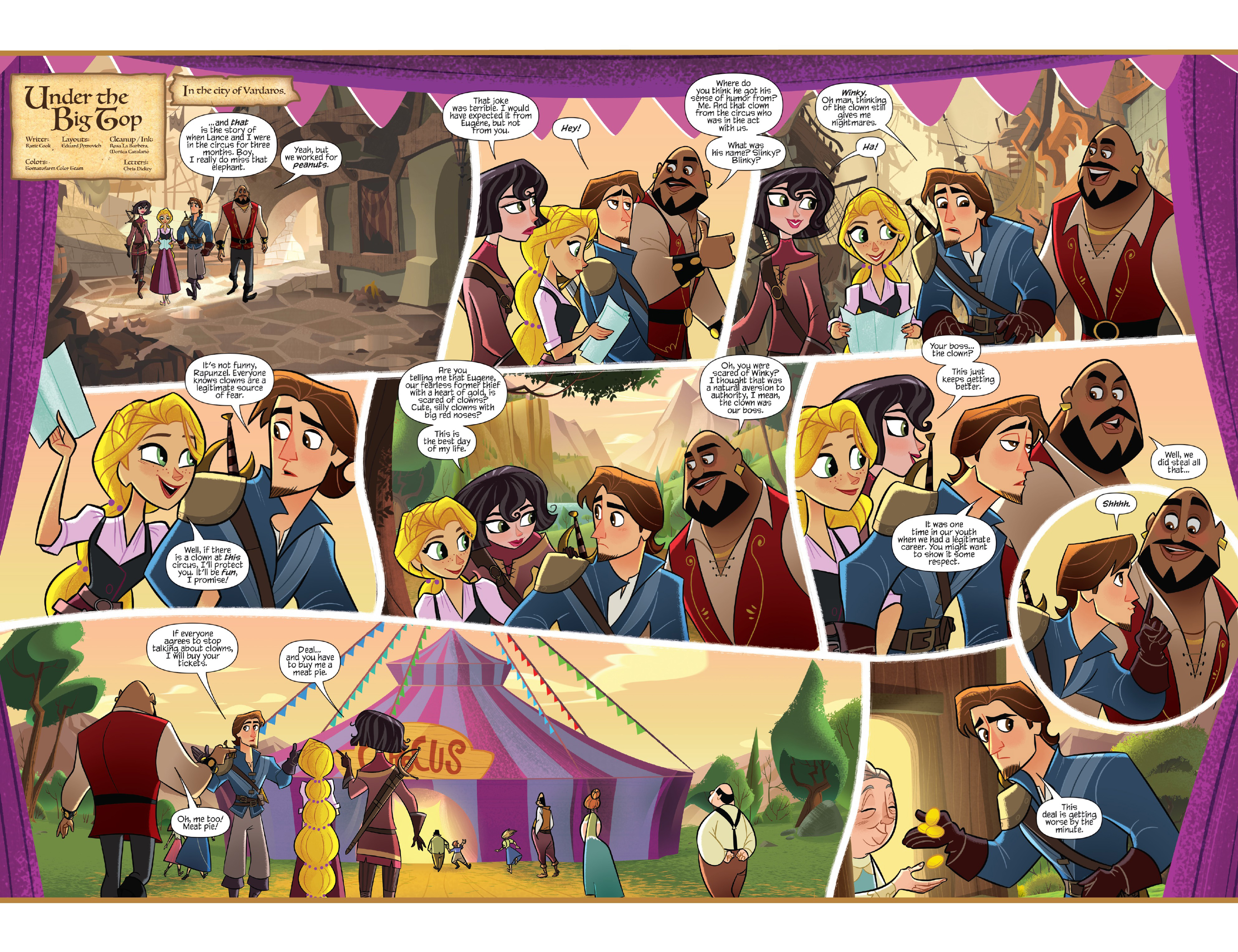 Read online Tangled: The Series: Hair and Now comic -  Issue #2 - 3