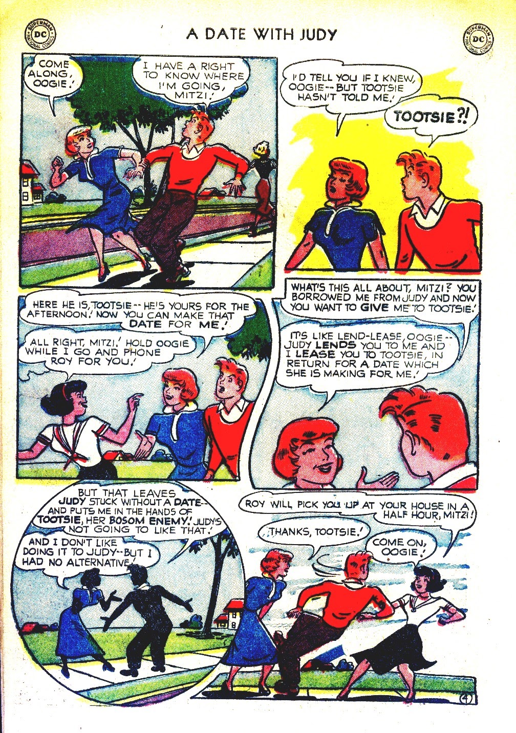 Read online A Date with Judy comic -  Issue #39 - 36