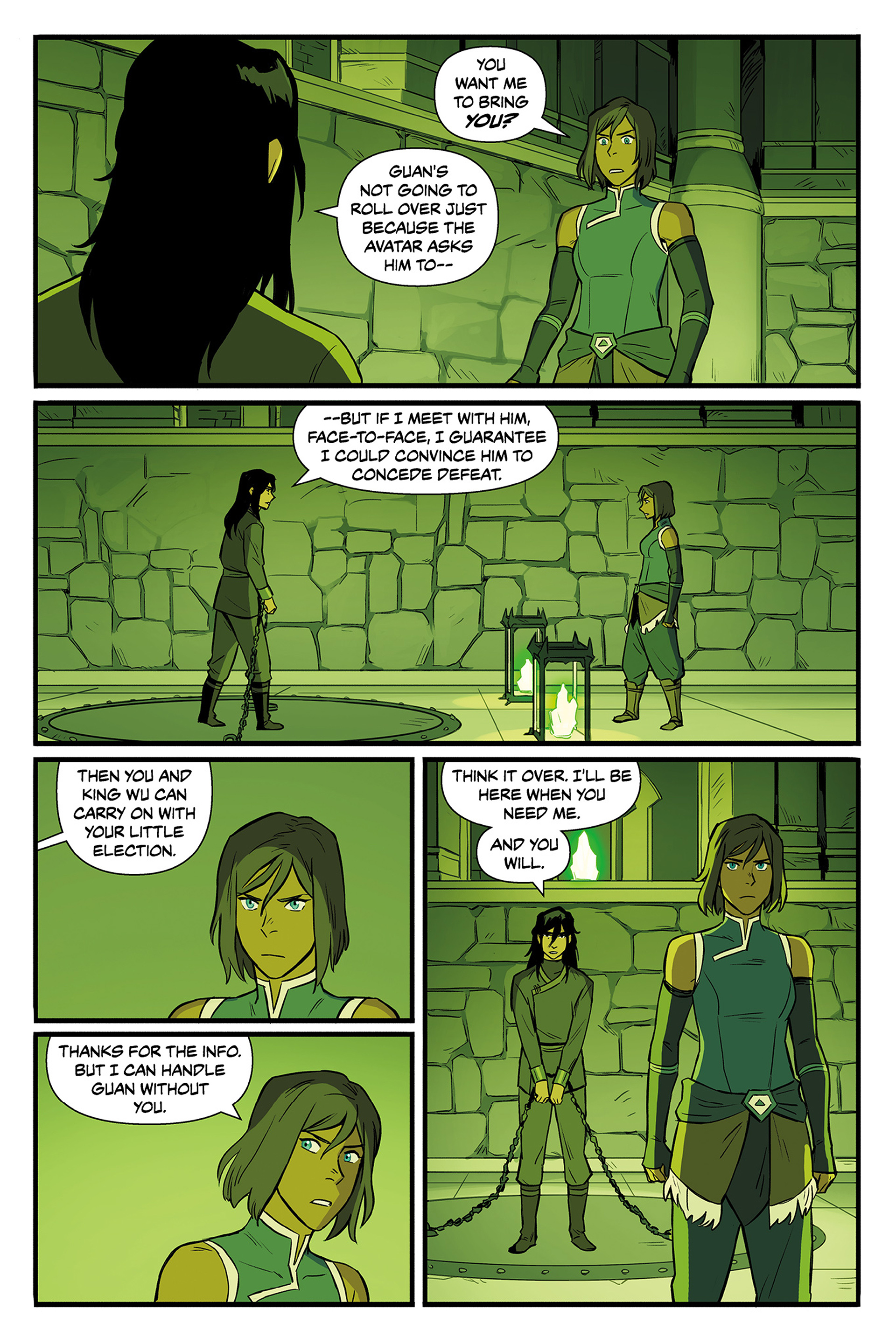 Read online The Legend of Korra: Ruins of the Empire Omnibus comic -  Issue # TPB (Part 1) - 38